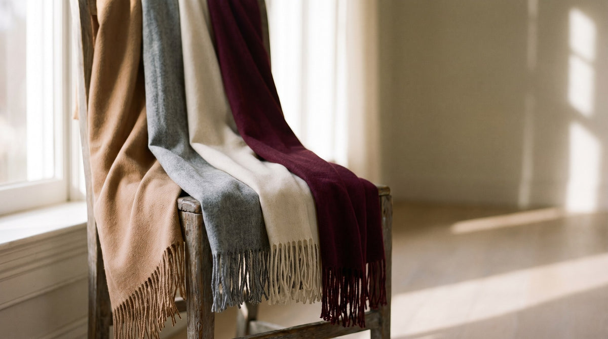 Pashminas para mujer: cómo elegir la tuya (tela, tamaño y color)