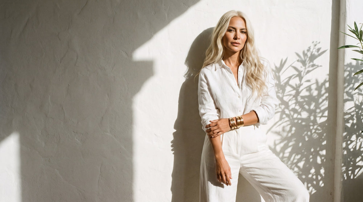 White Essentials: el arte del total look blanco