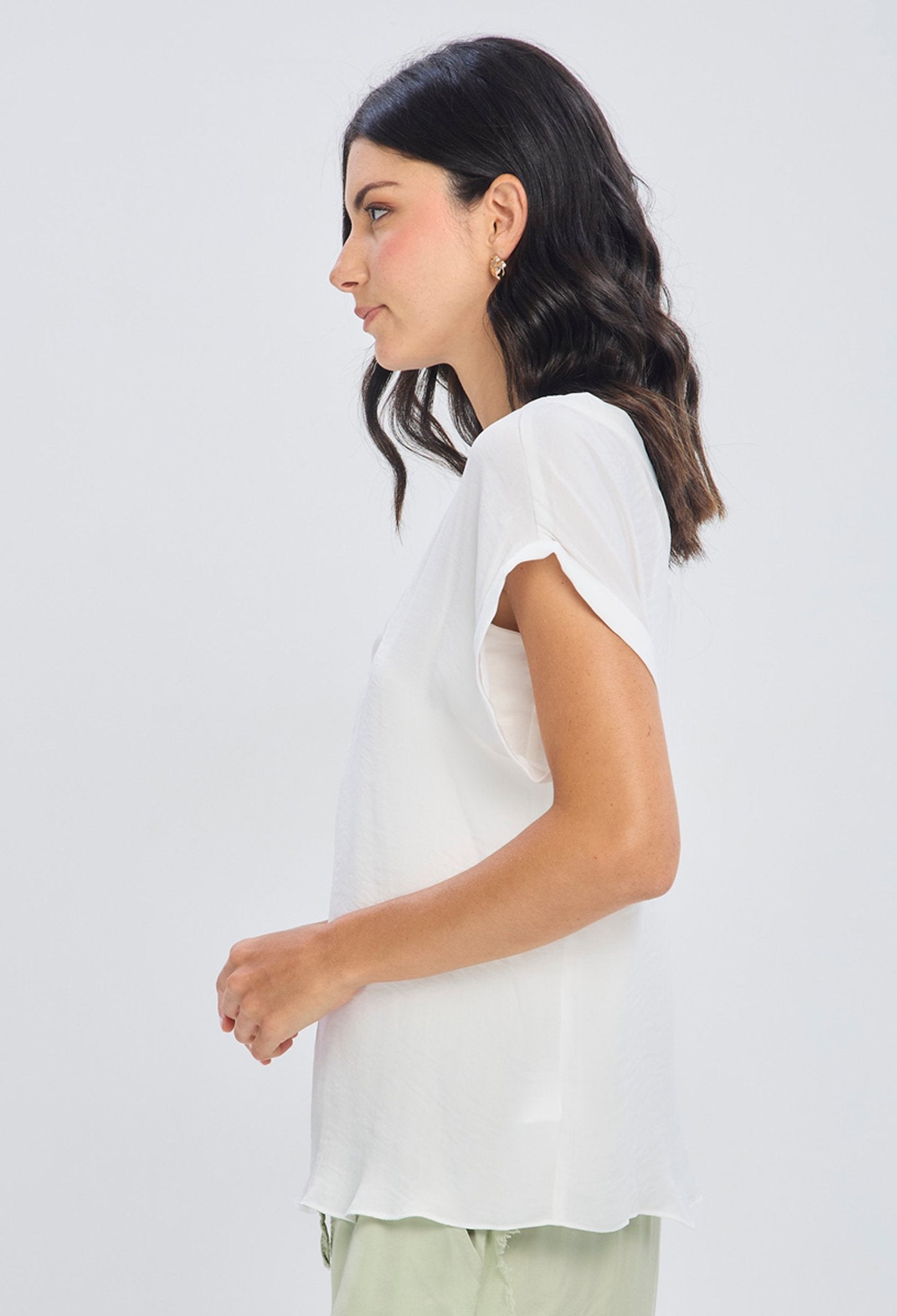 Blusa Básica Cuello V