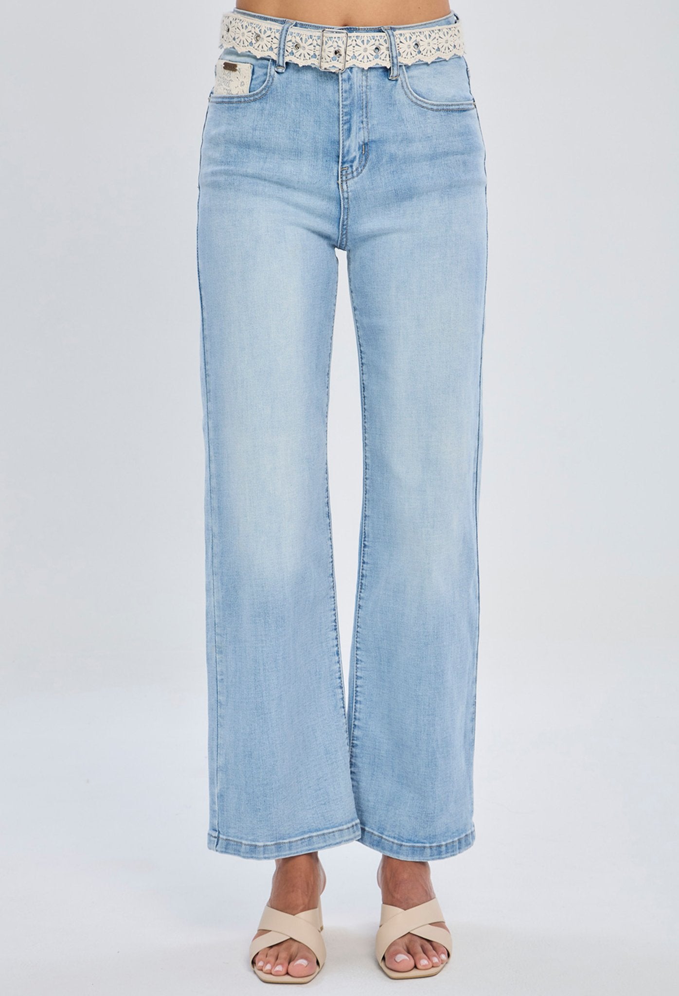 Jean Wide Leg Lavado Claro NEW