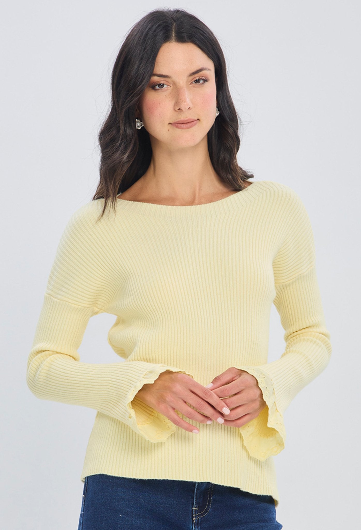 Buzo Acanalado Detalle Encaje NEW