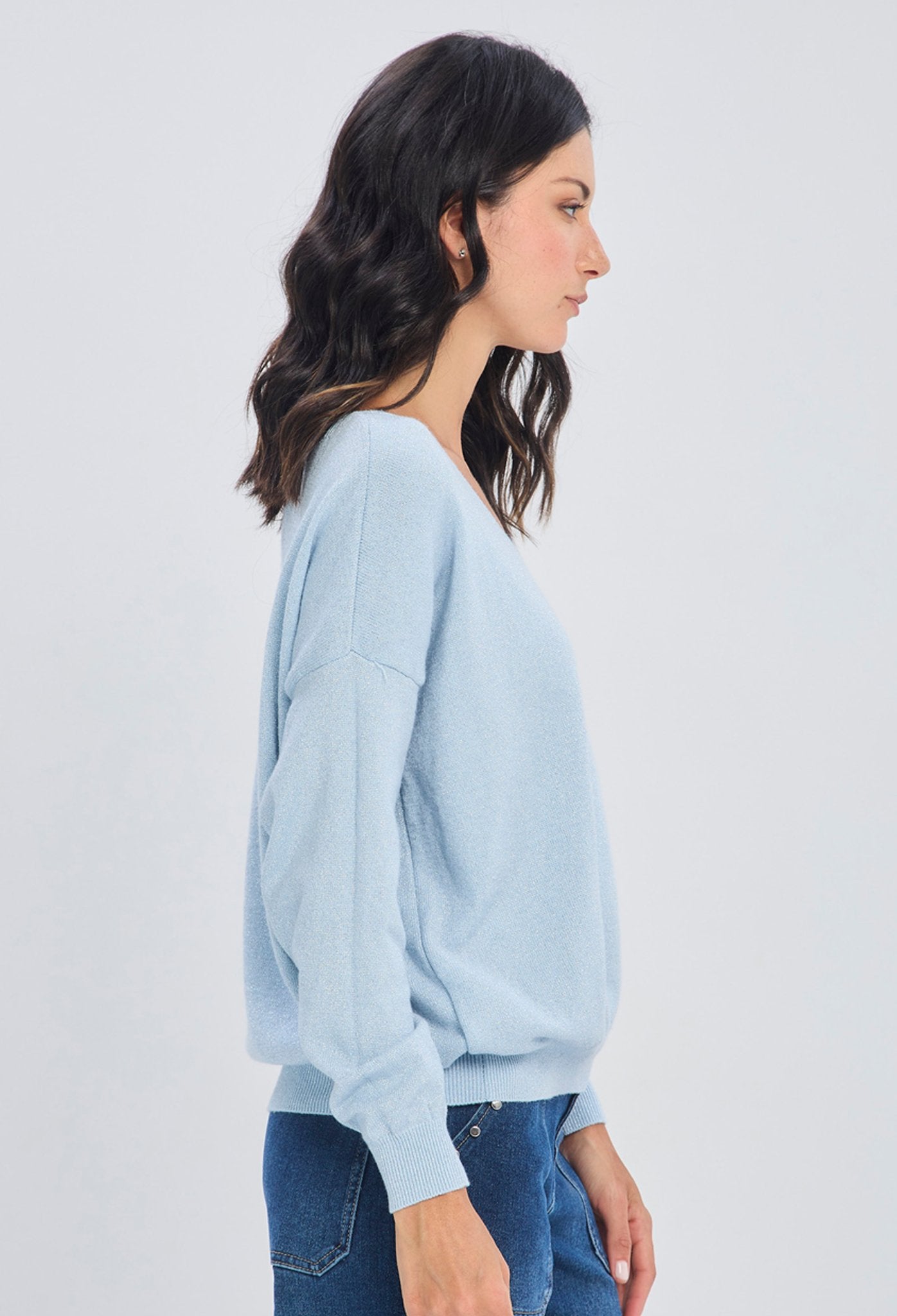 Buzo Tejido Cuello V NEW