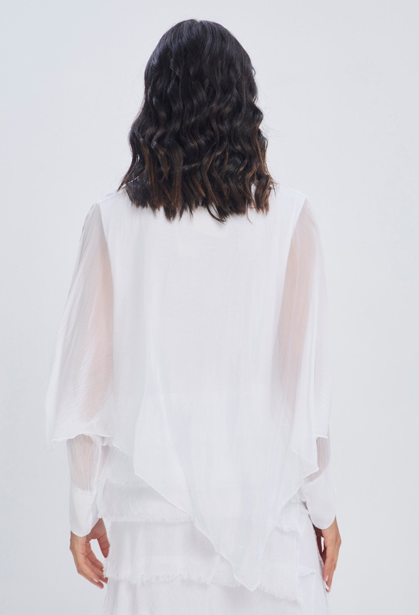 Blusa Fluida Transparencia NEW