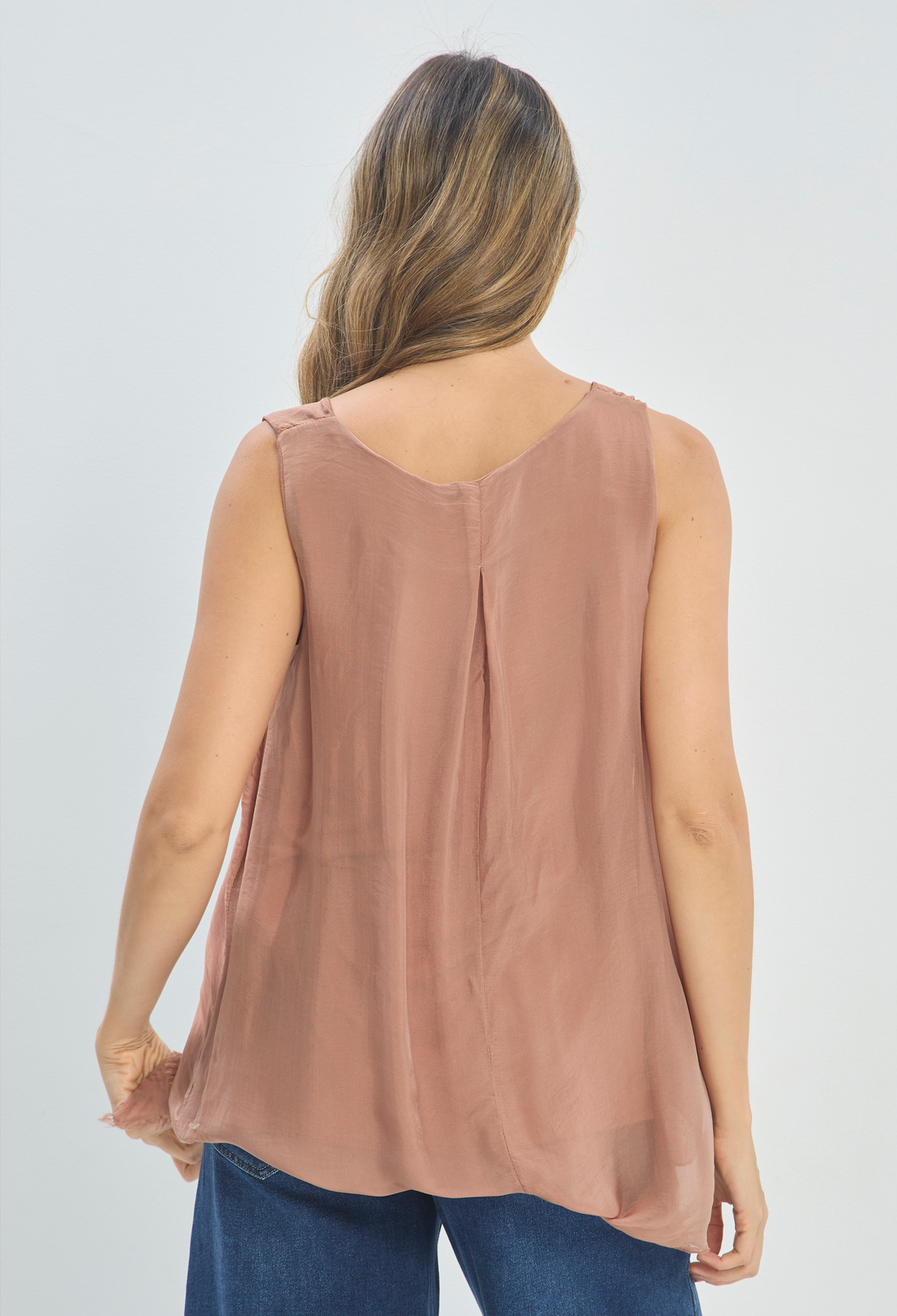 Blusa Sin Mangas Palo de Rosa BYBLA - vista 3