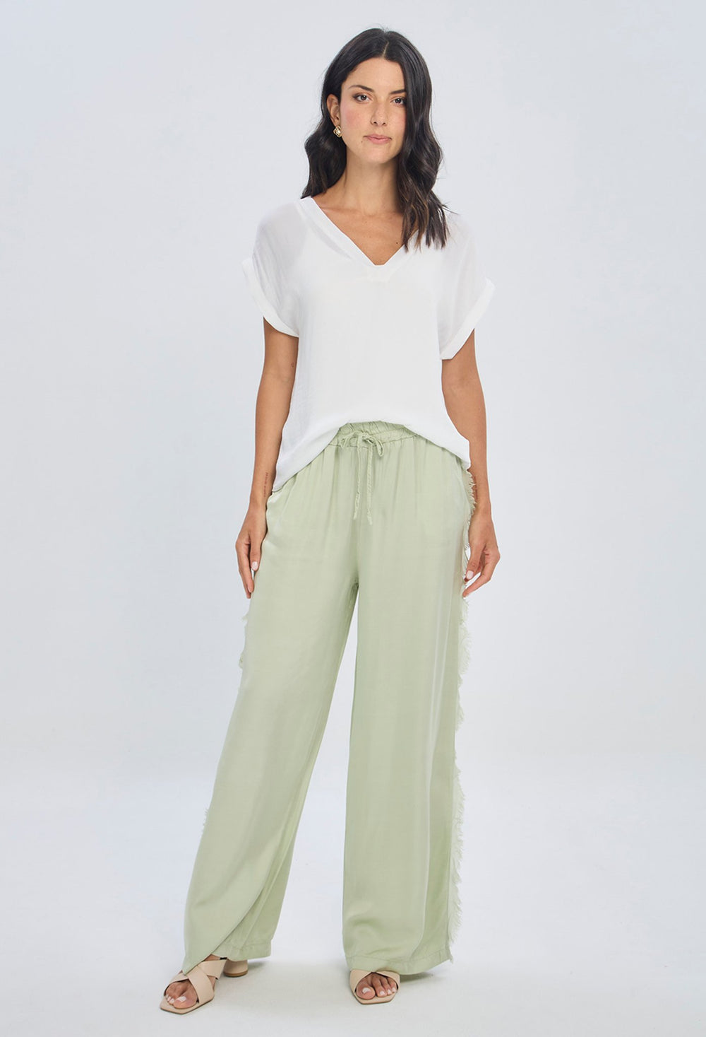 Pantalón Palazzo Flecos NEW