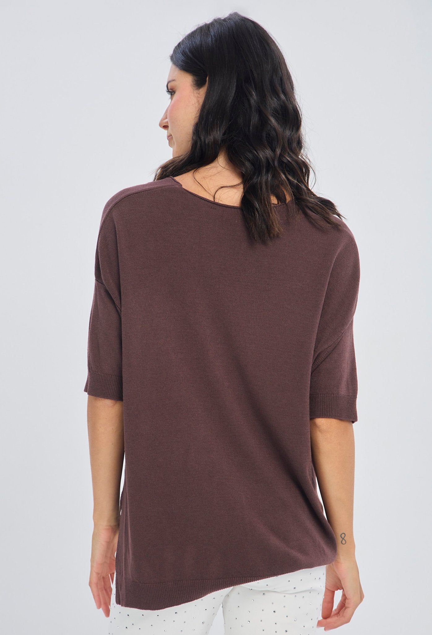 Blusa Fluida Cuello V - Foto 2