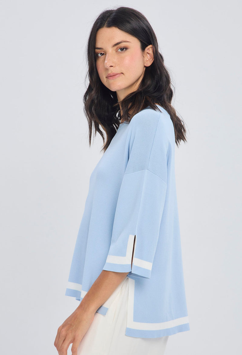 Blusa Franjas Contraste NEW
