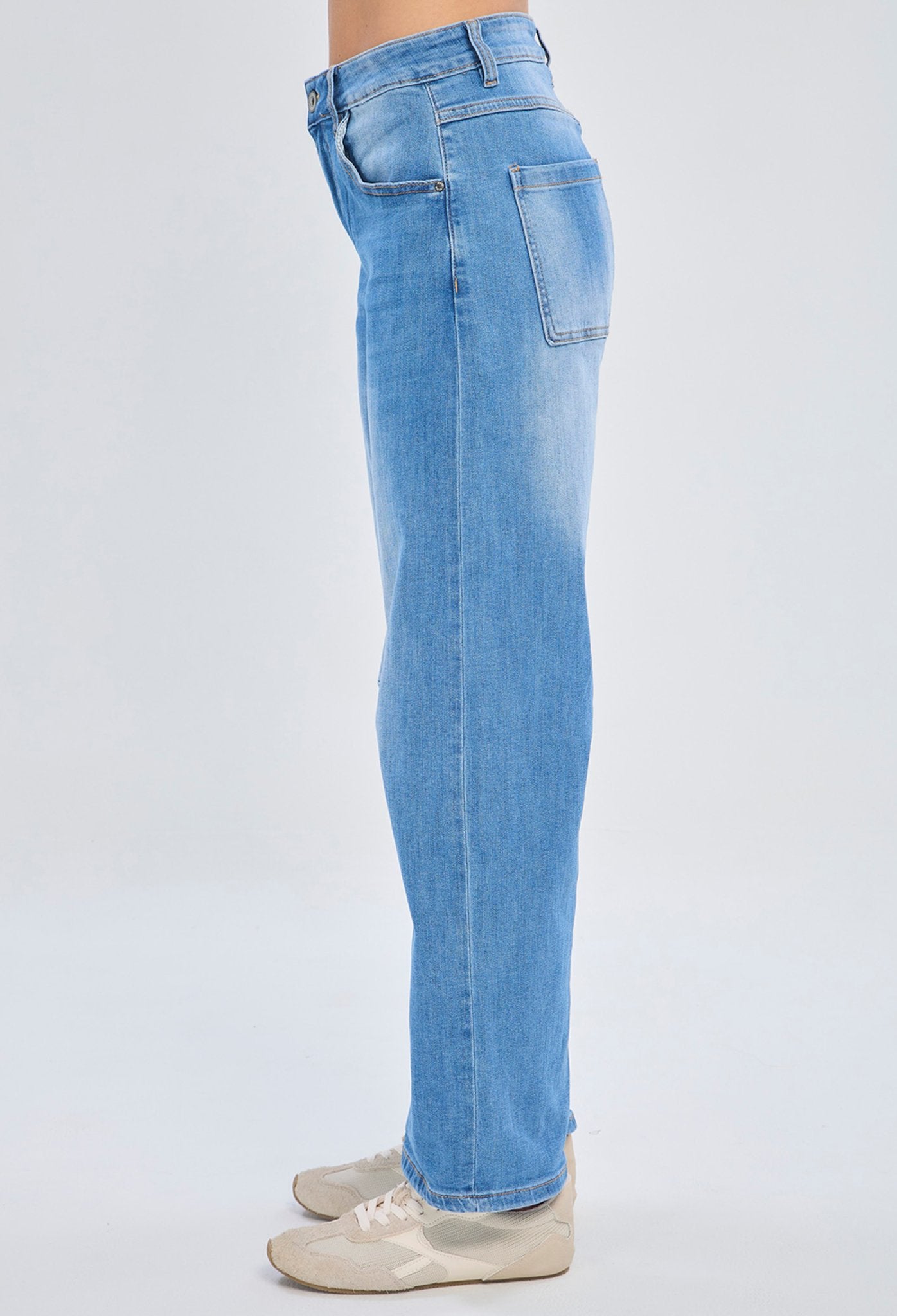 Jean Wide Leg Tiro Alto - Foto 2