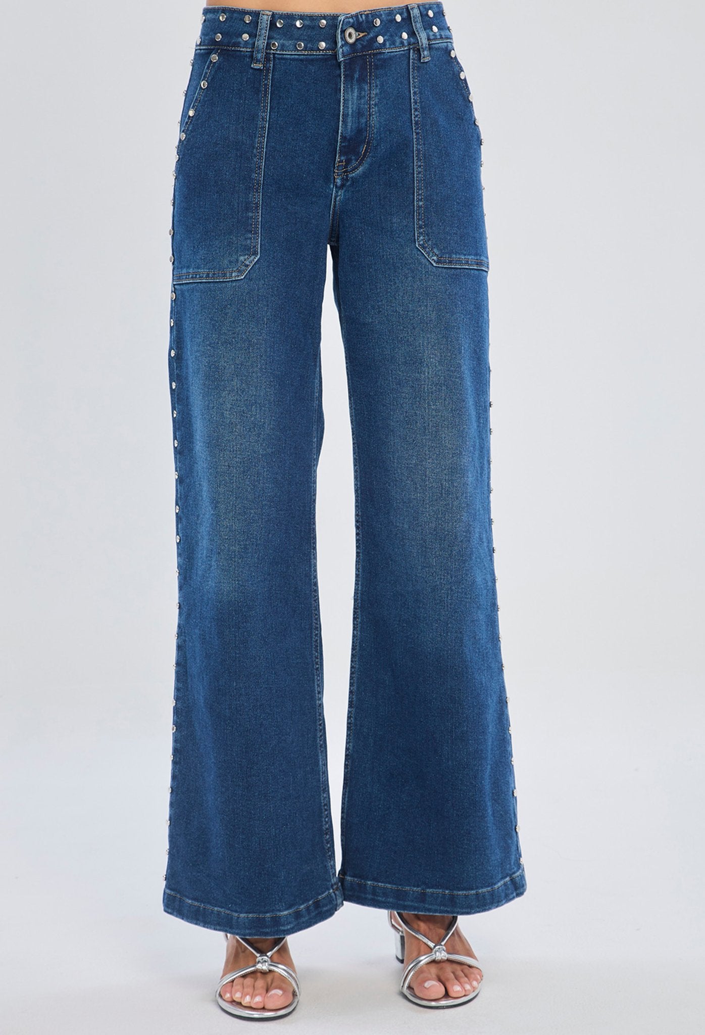 Jean Wide Leg Taches NEW