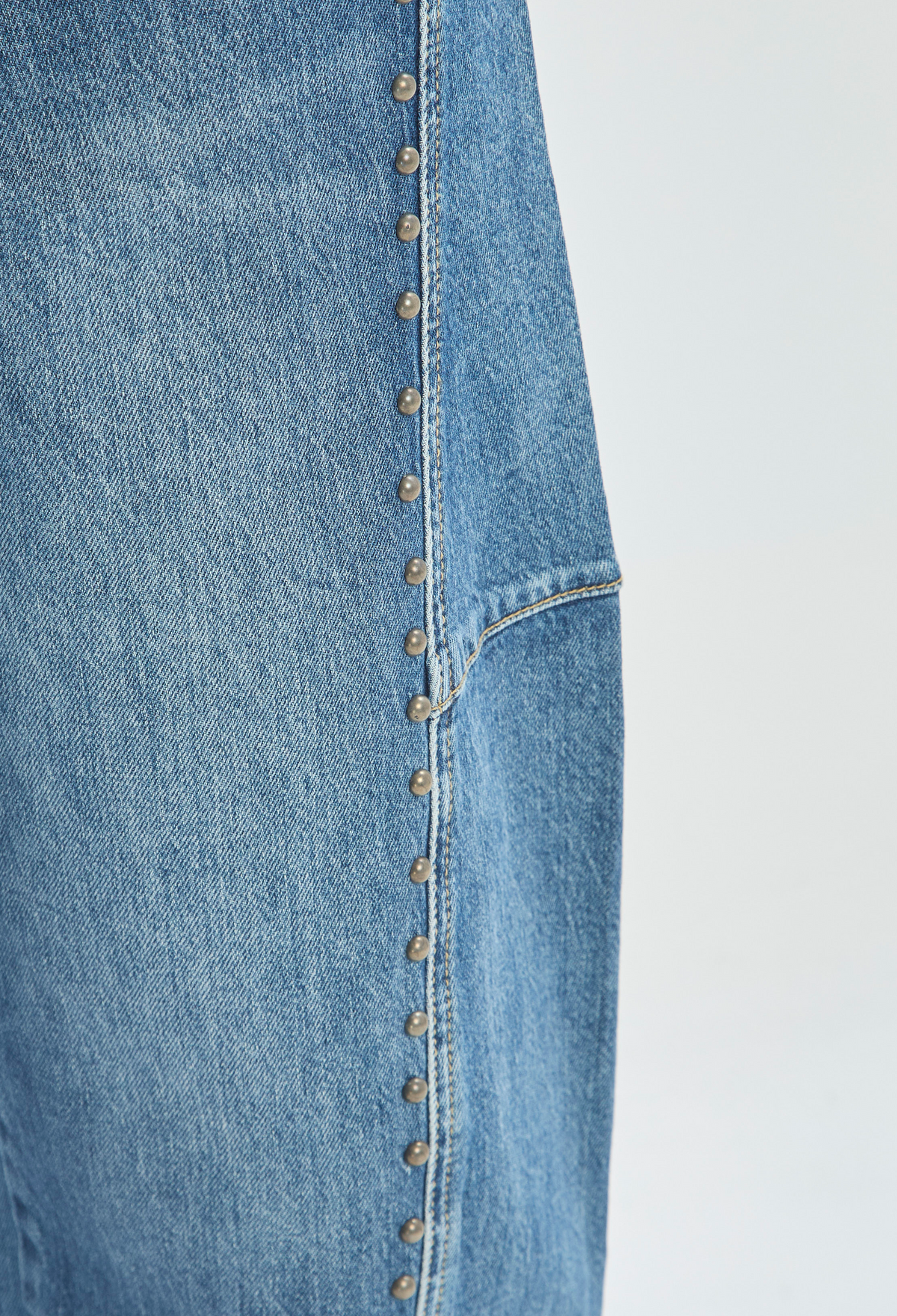 Jean Barrel con Taches Azul Medio BYBLA - vista 9