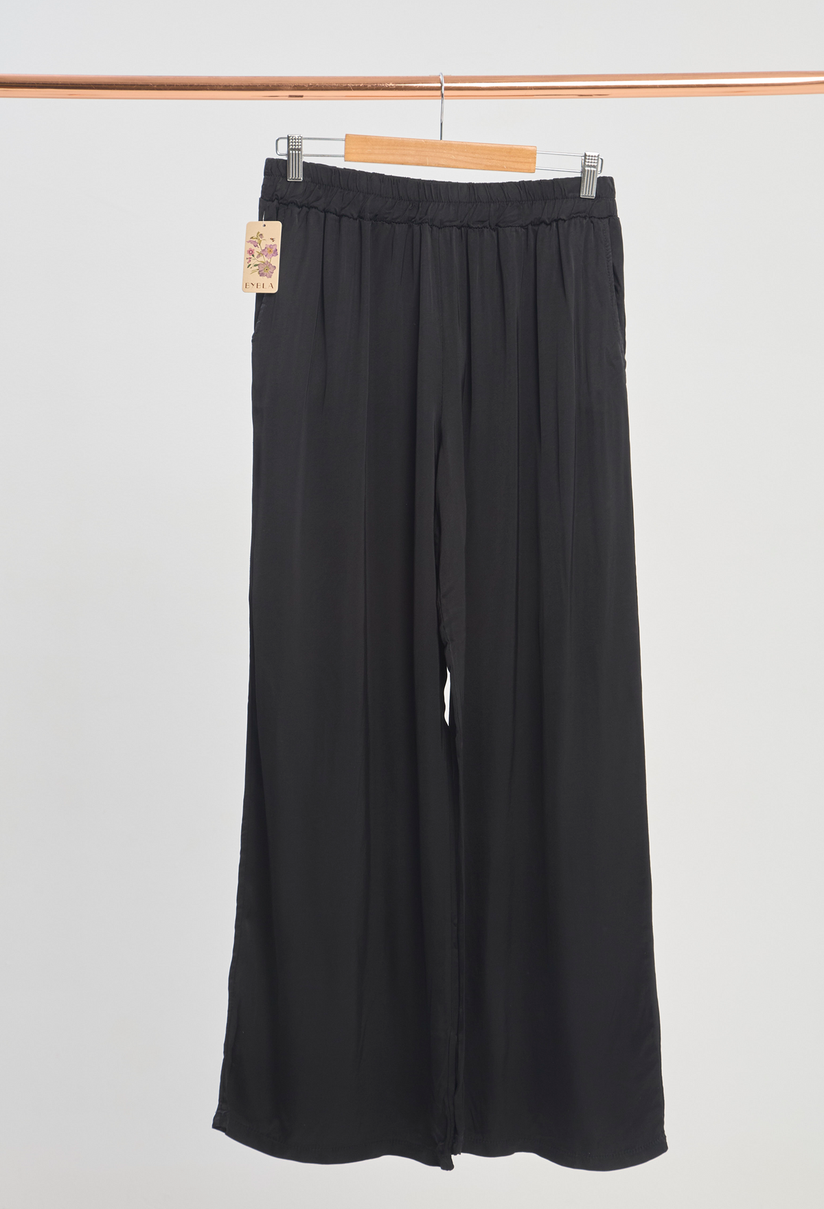 Pantalón Fluido Negro BYBLA