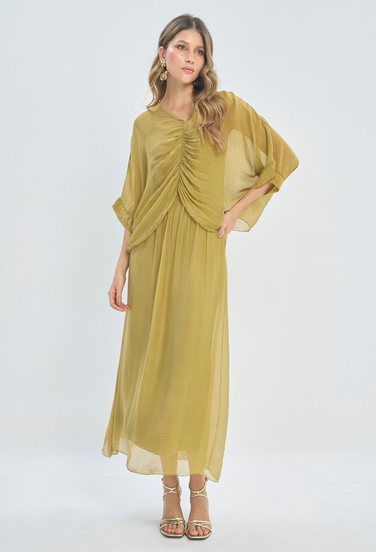 Vestido Largo con Blusa Lima BYBLA