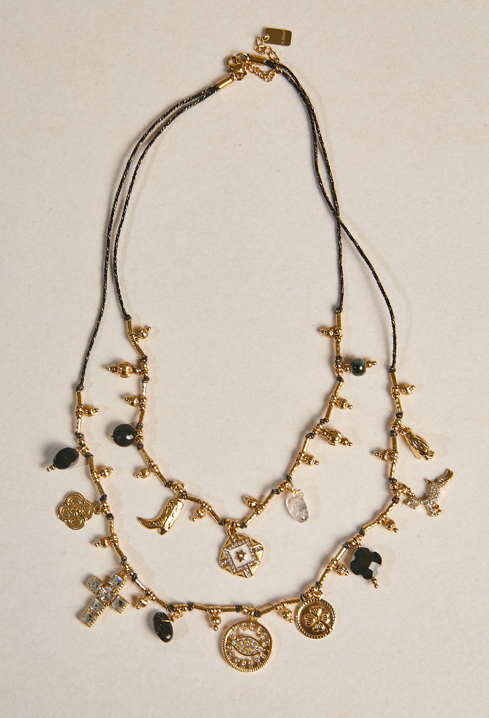 Collar Doble Vuelta Dorado - BYBLA Colombia