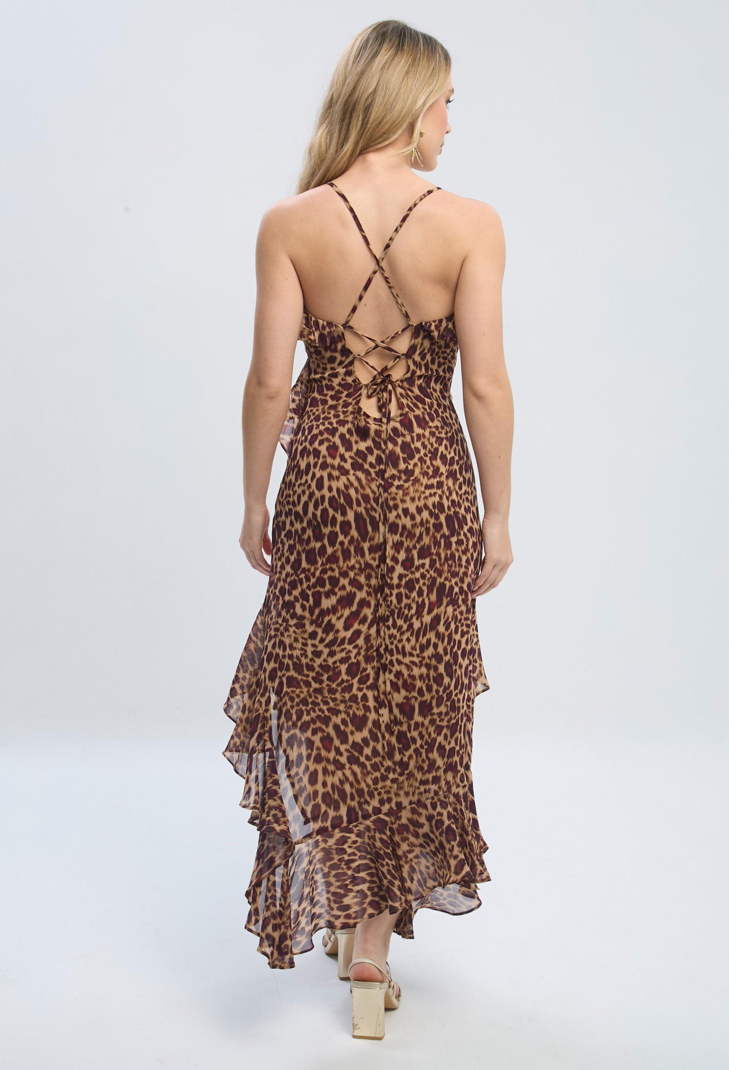 Vestido Midi Corte Asimétrico - SALE