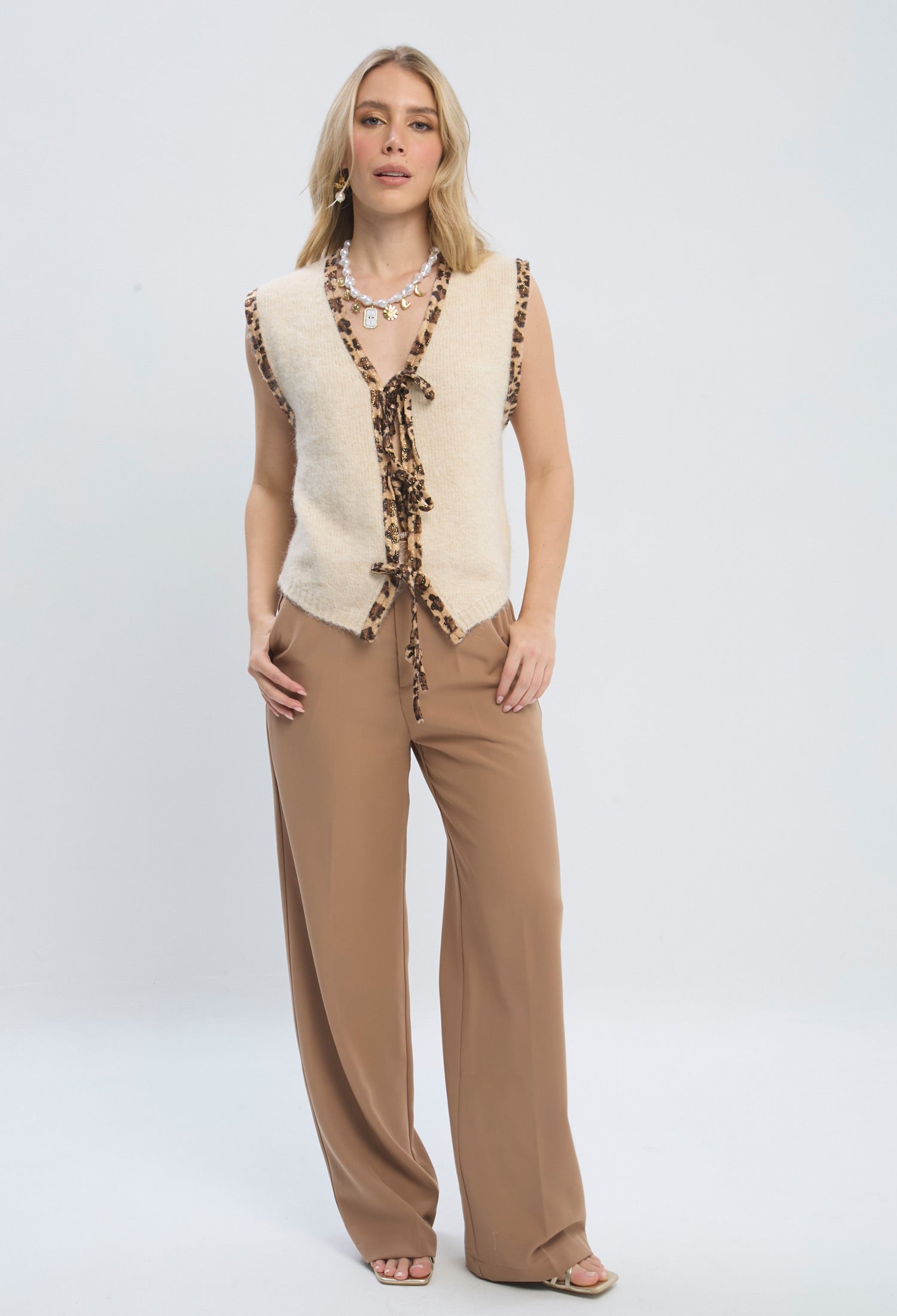 Pantalón Clásico Bota Recta Mujer - BYBLA S / ROSAS PANTALON
