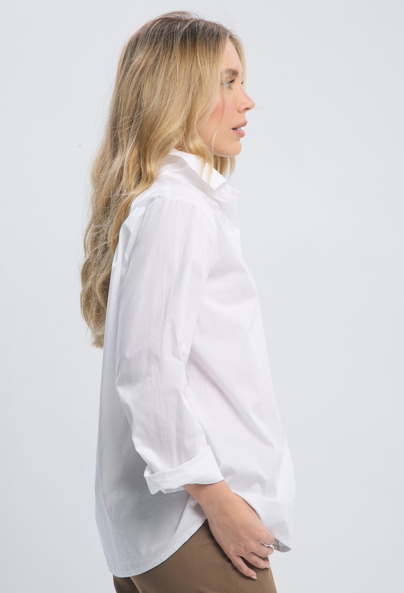 Camisa Clásica Unicolor vista 2 - Outlet BYBLA Colombia