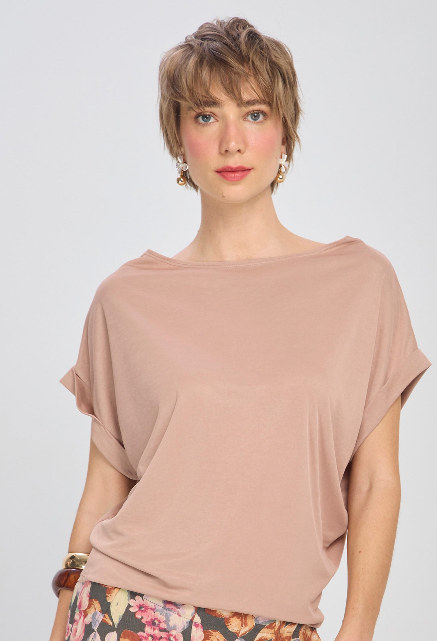 Blusa Cuello Bandeja - SALE