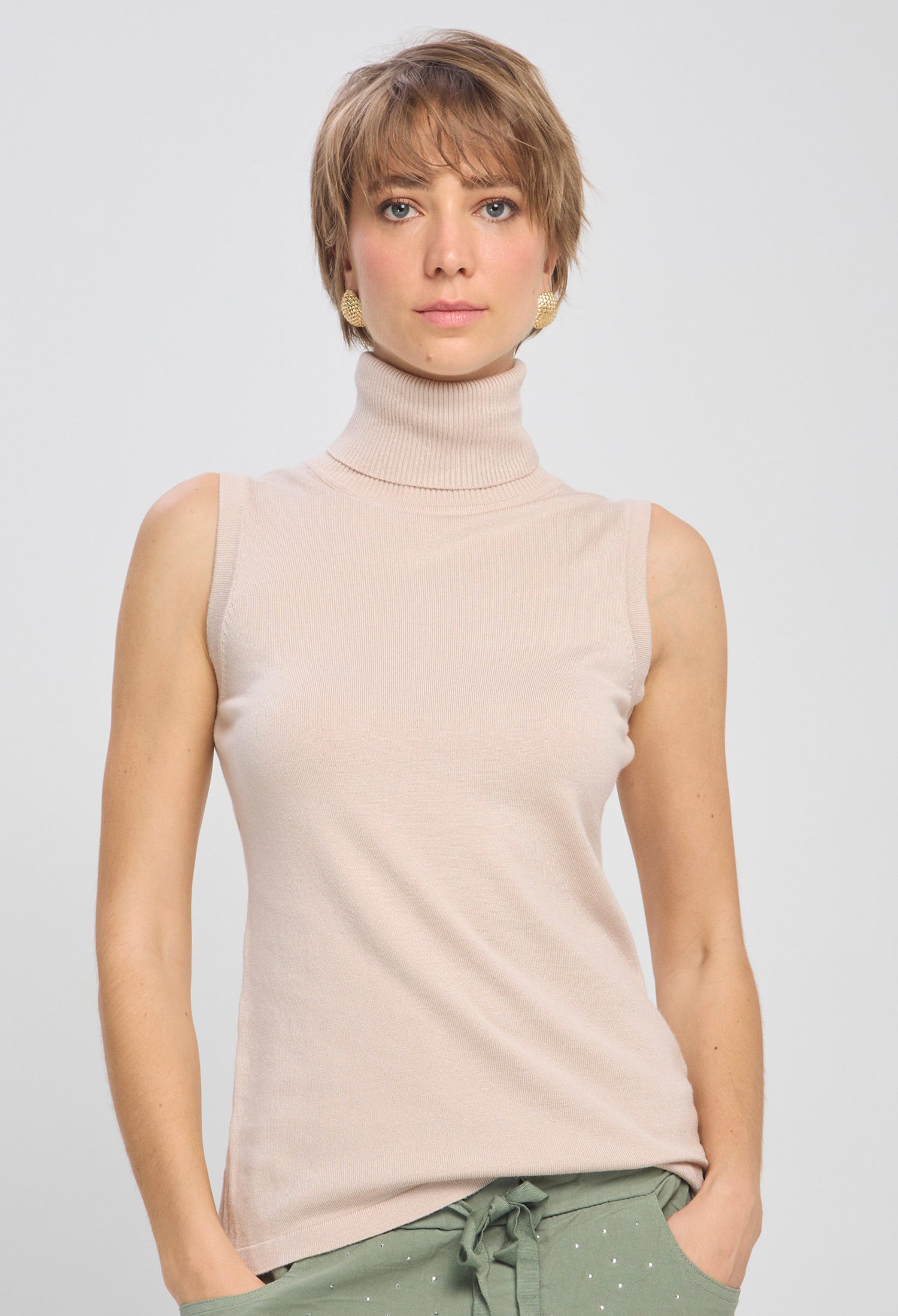 Blusa Cuello Tortuga Sisa - SALE