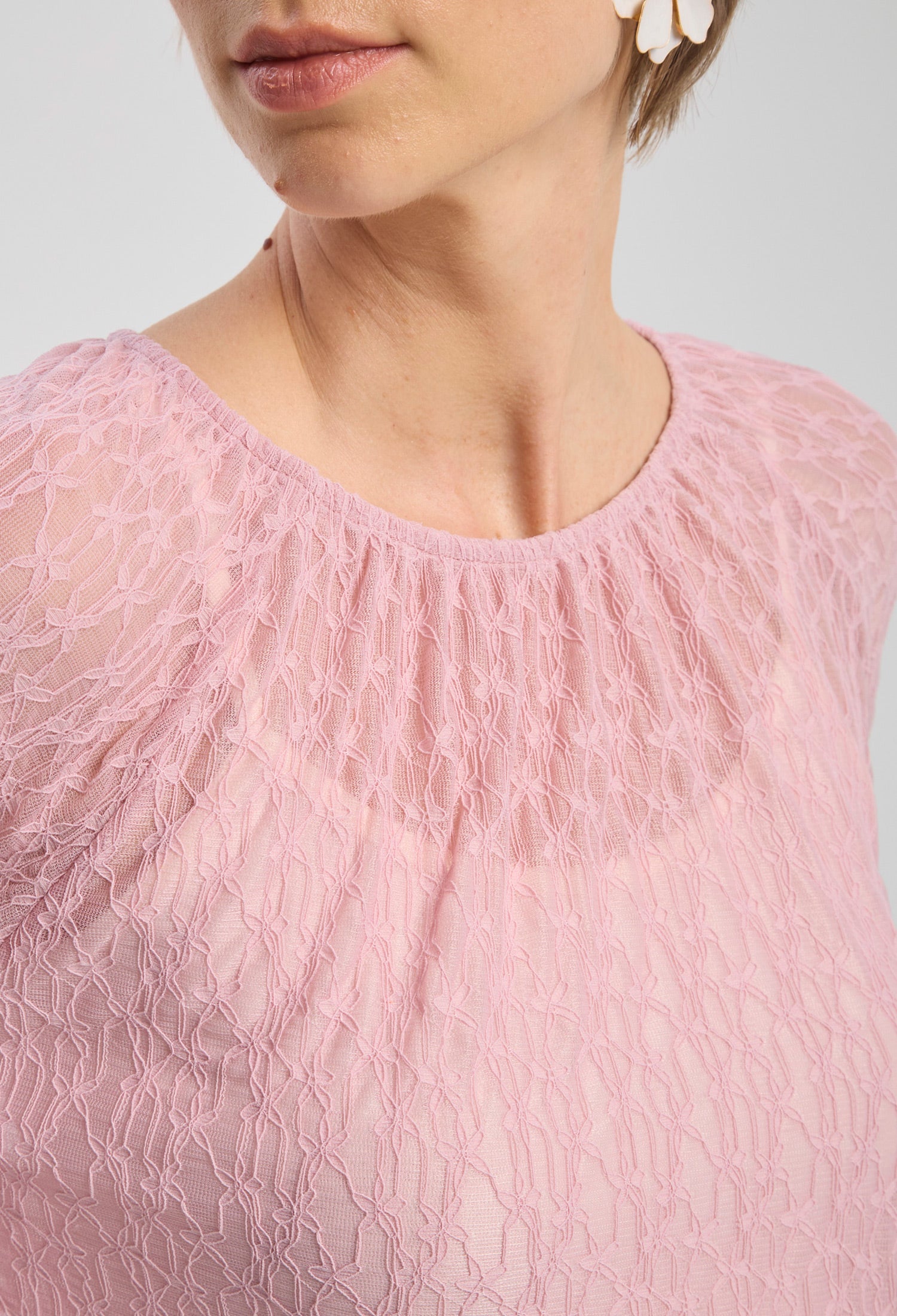Blusa Transparencia Boleros vista 8 - Outlet BYBLA Colombia