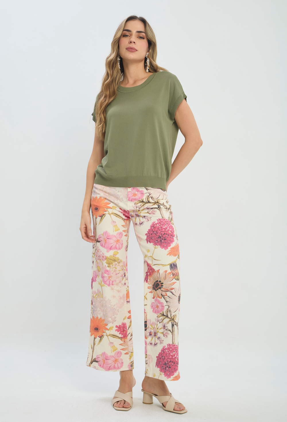 Pantalón Floral NEW