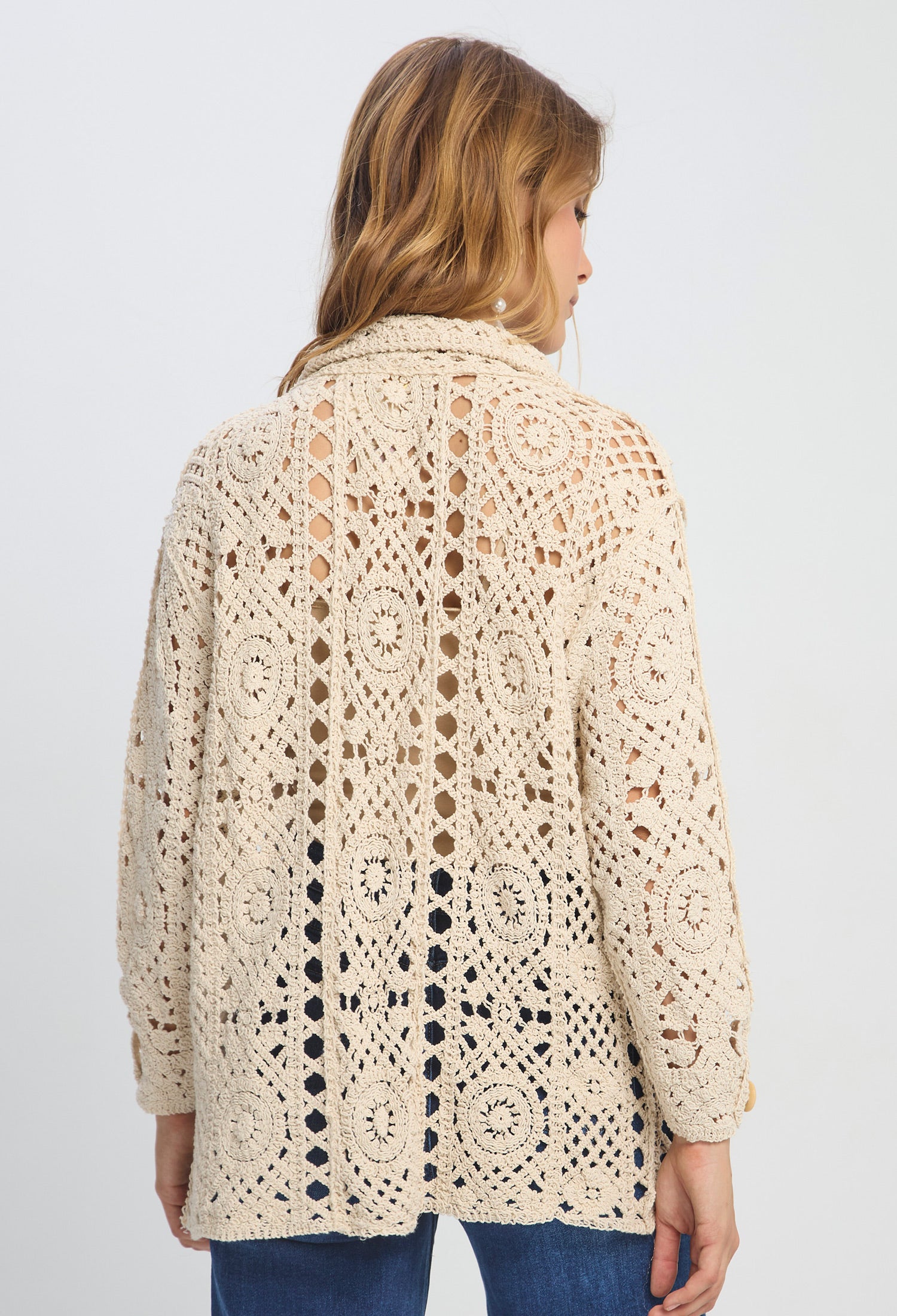 Saco Tejido Crochet