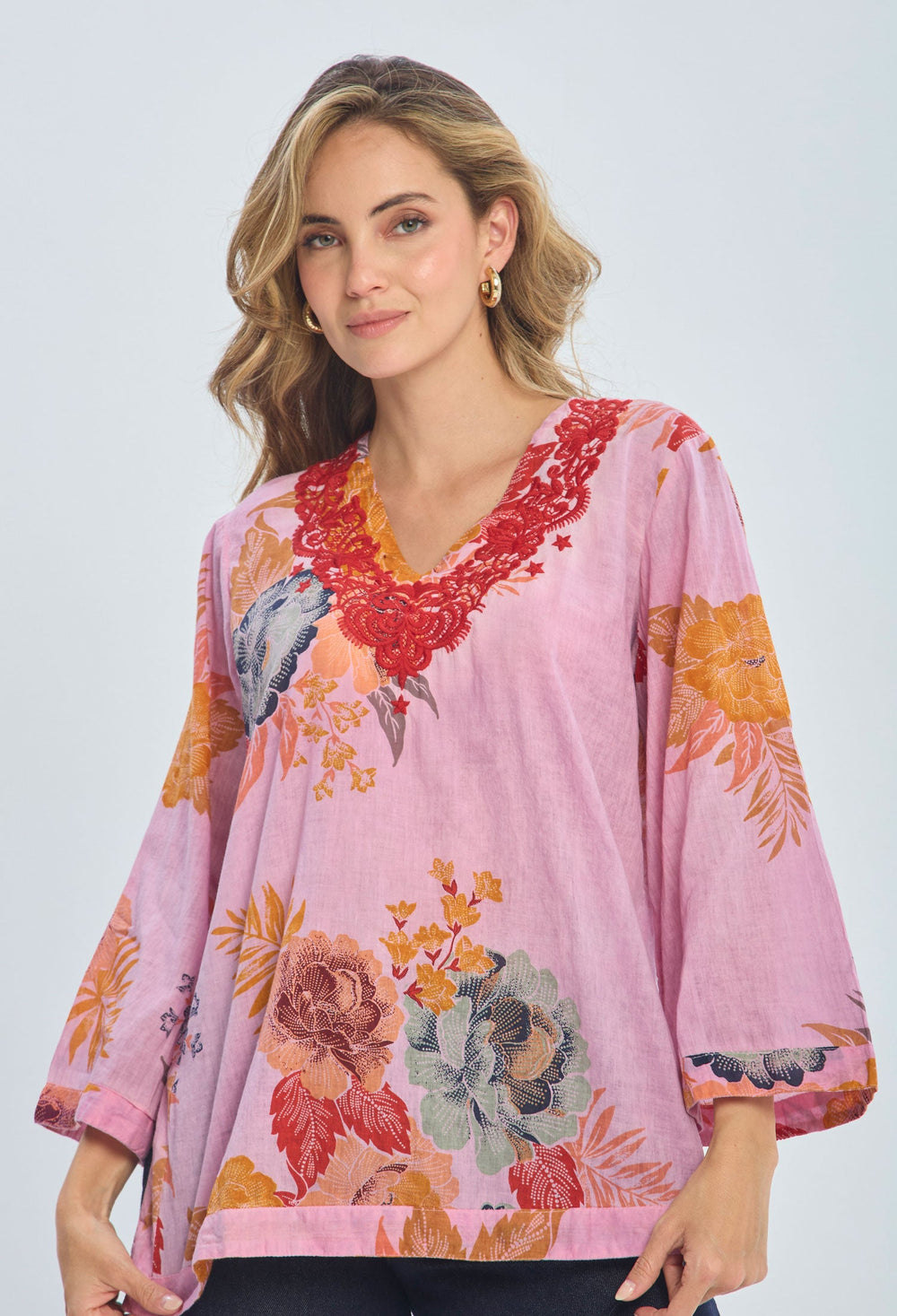 Blusa India Boho - Outlet BYBLA Colombia