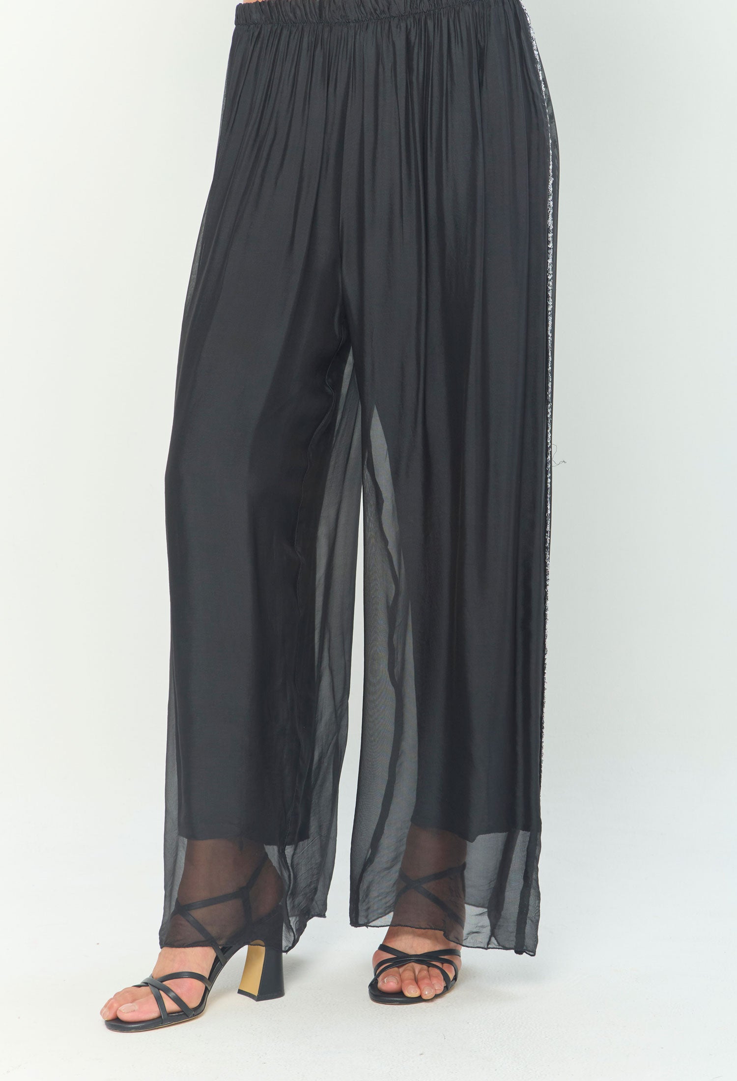 Pantalón Seda Lentejuelas