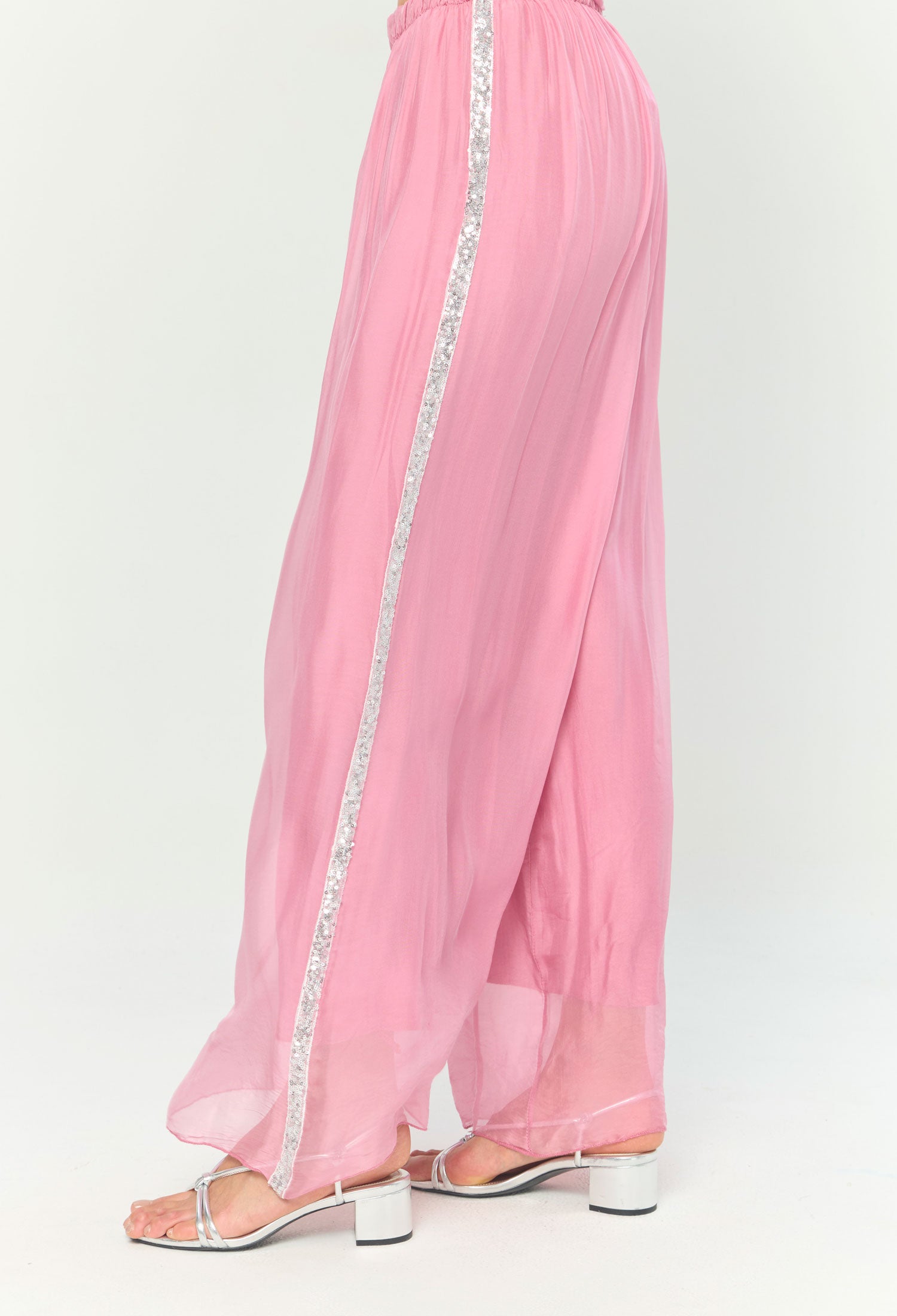 Pantalón Seda Lentejuelas