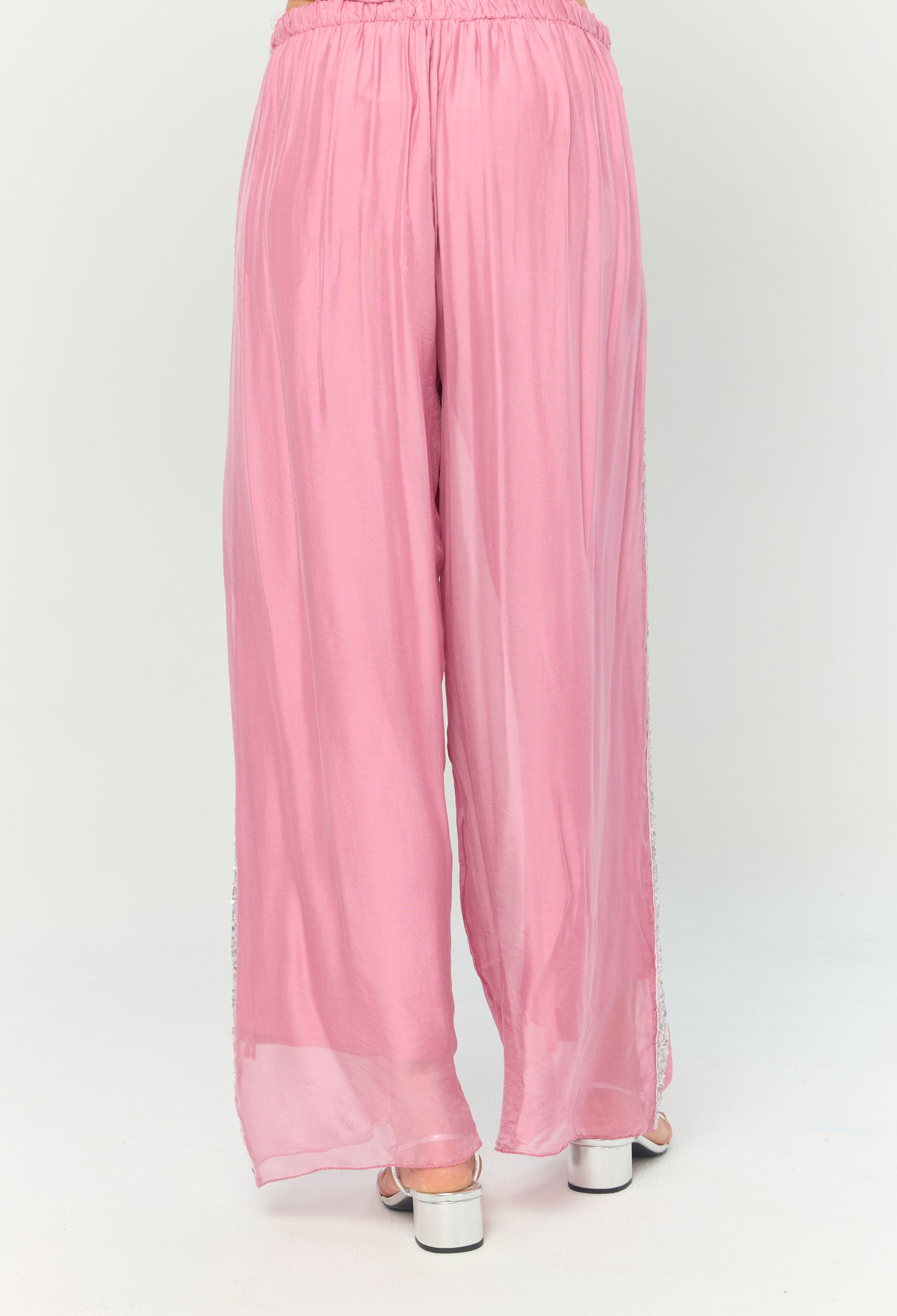 Pantalón Seda Lentejuelas