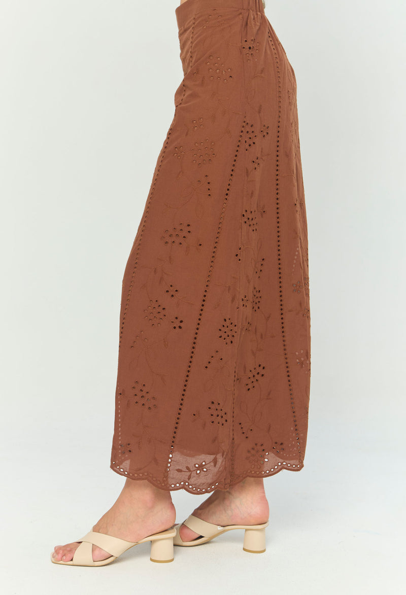 Falda Larga Ojalillo vista 2 - Outlet BYBLA Colombia