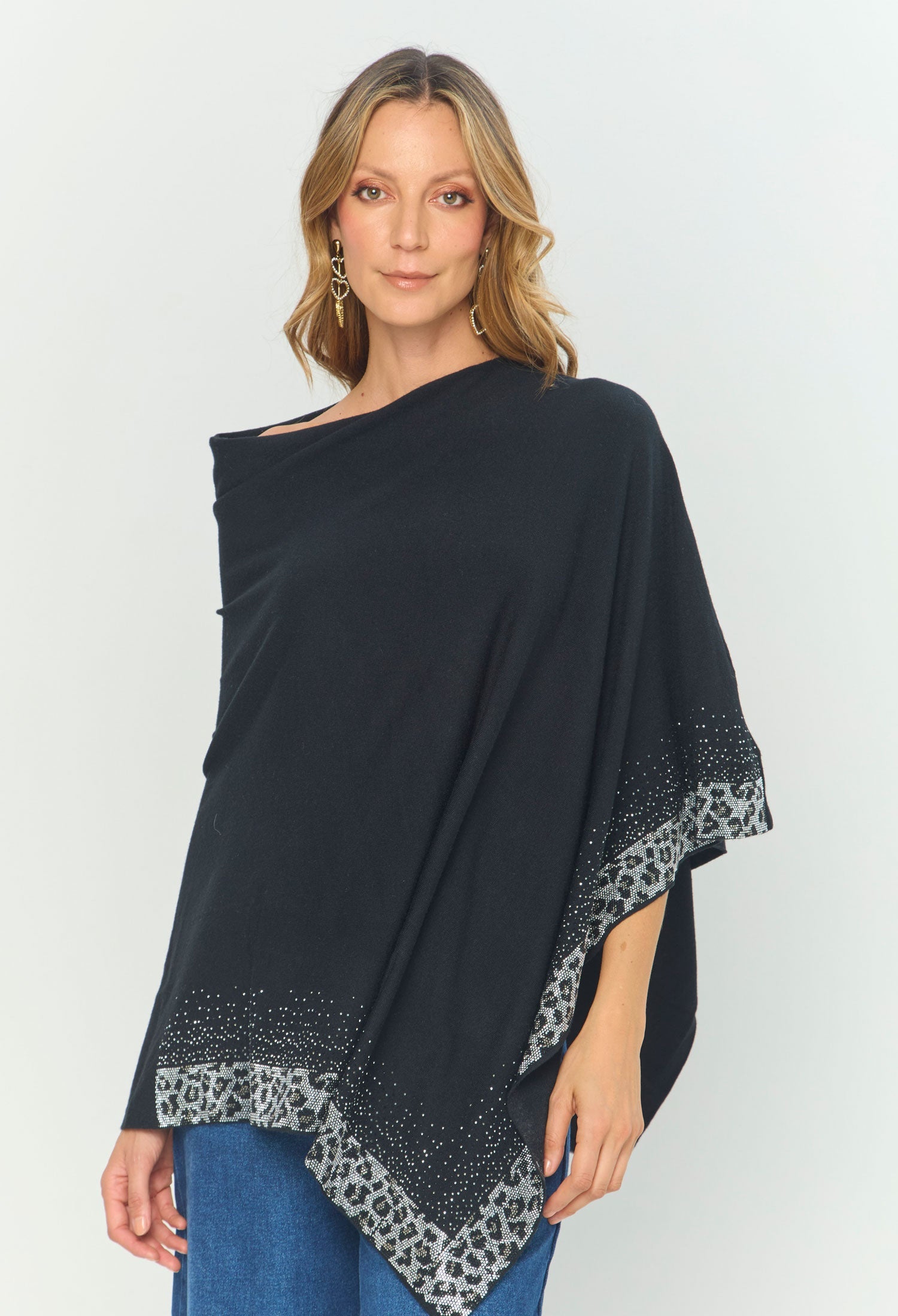 Poncho Animal Print