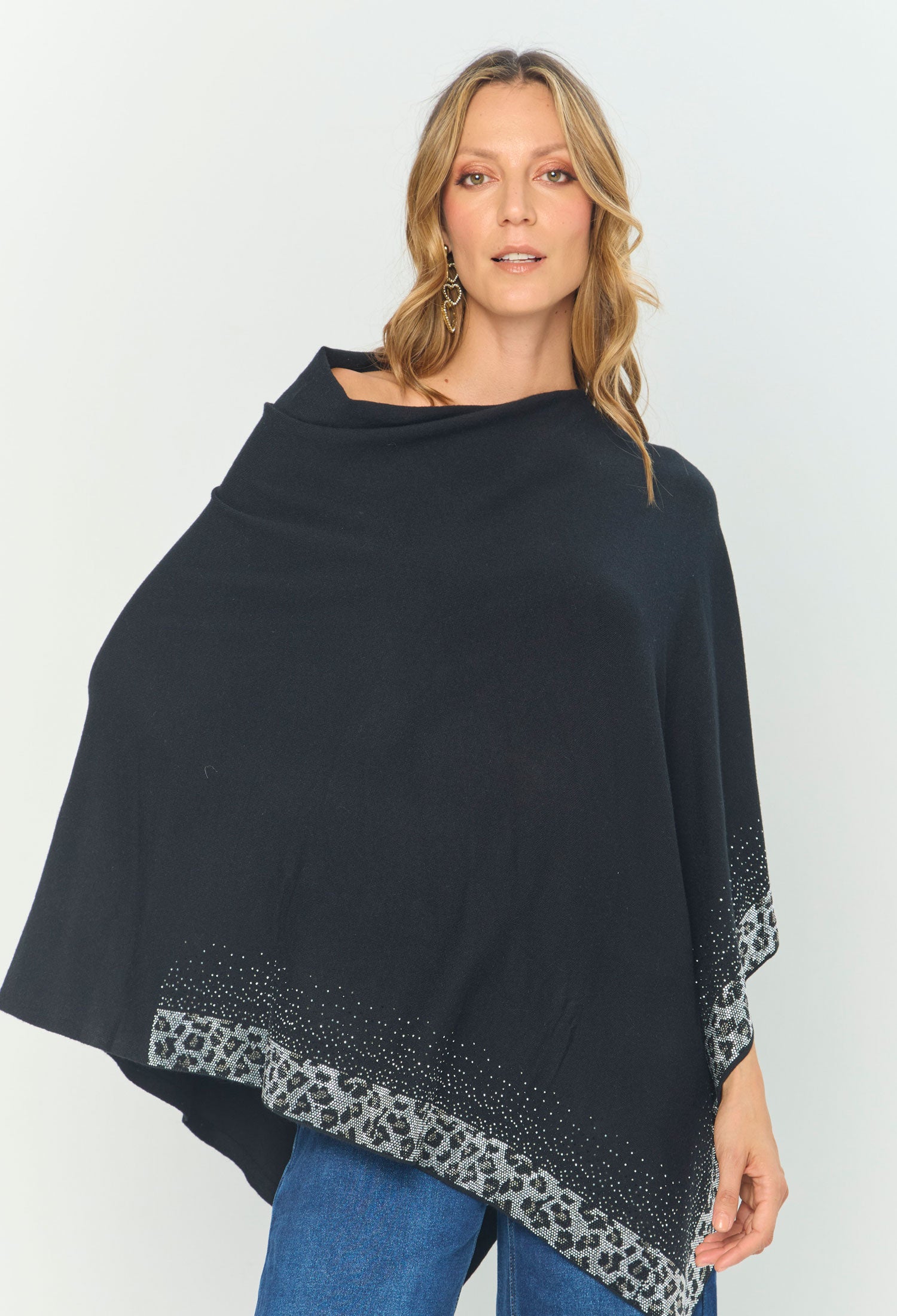 Poncho Animal Print