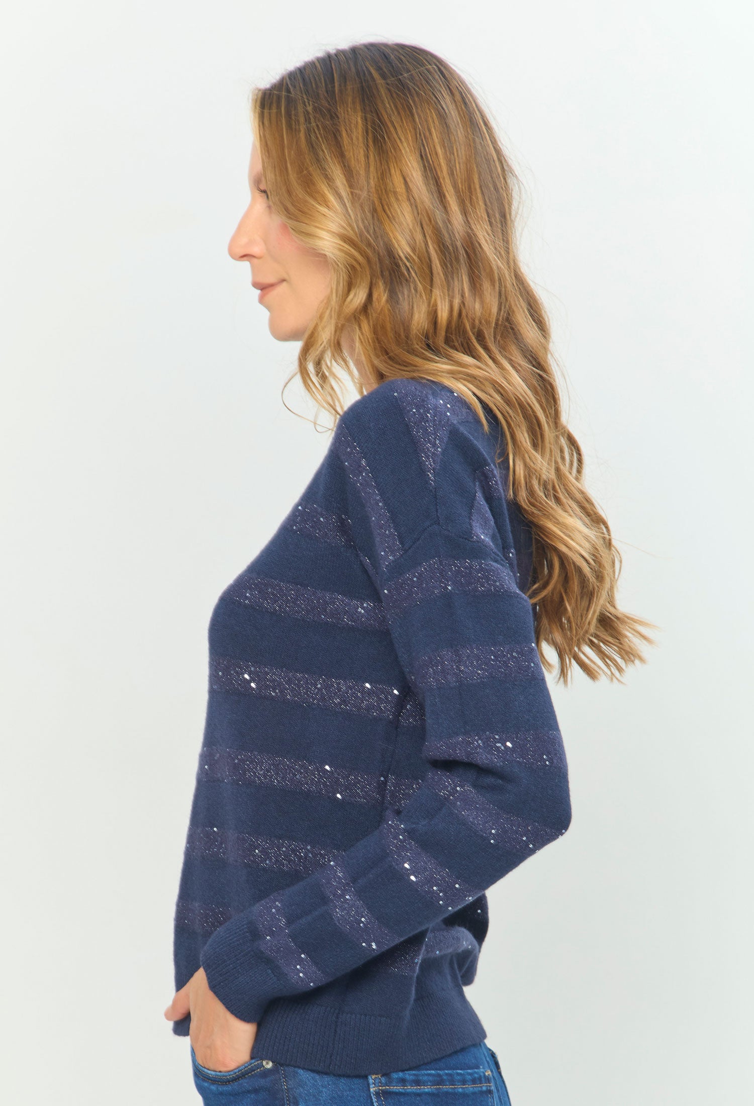 Buzo Franjas Brillantes