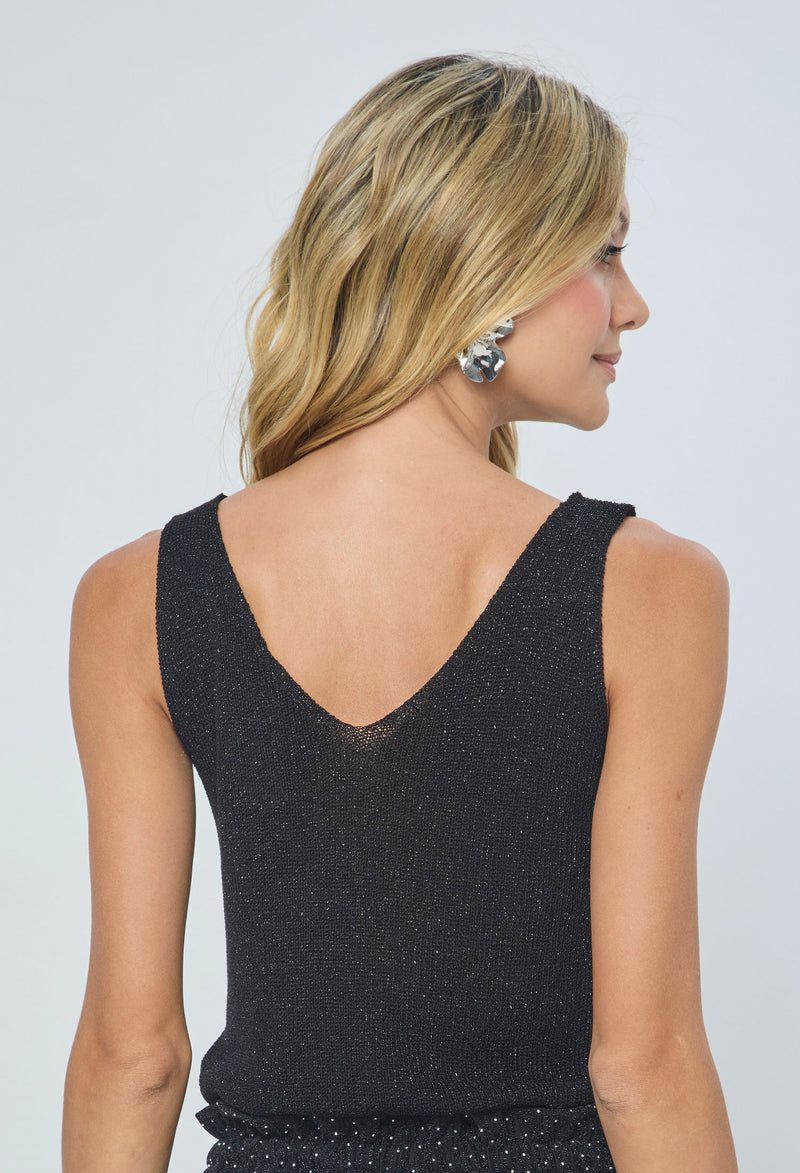 Blusa Tejida Lurex vista 5 - BYBLA Colombia
