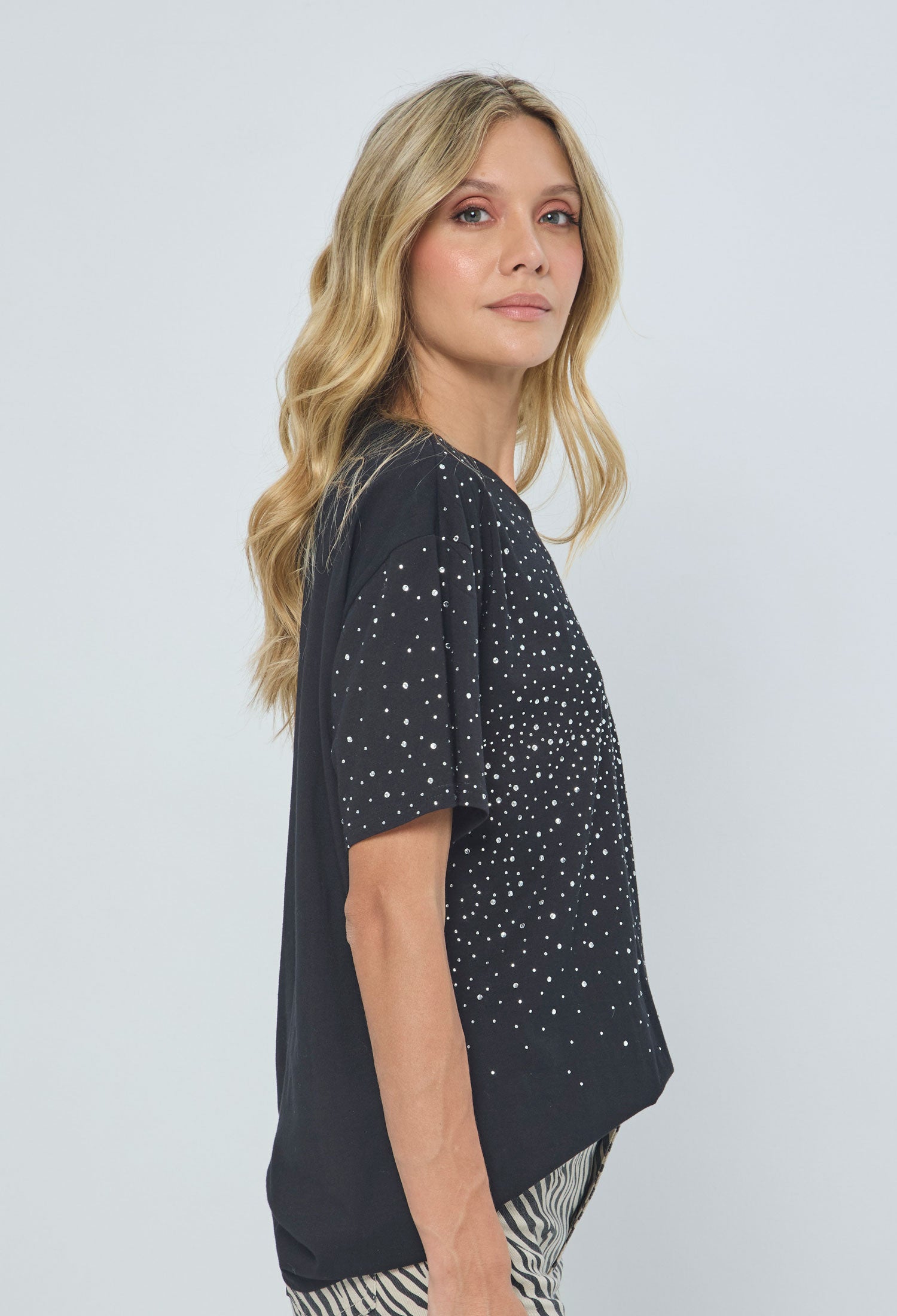 Blusa Brillos vista 3 - BYBLA Colombia