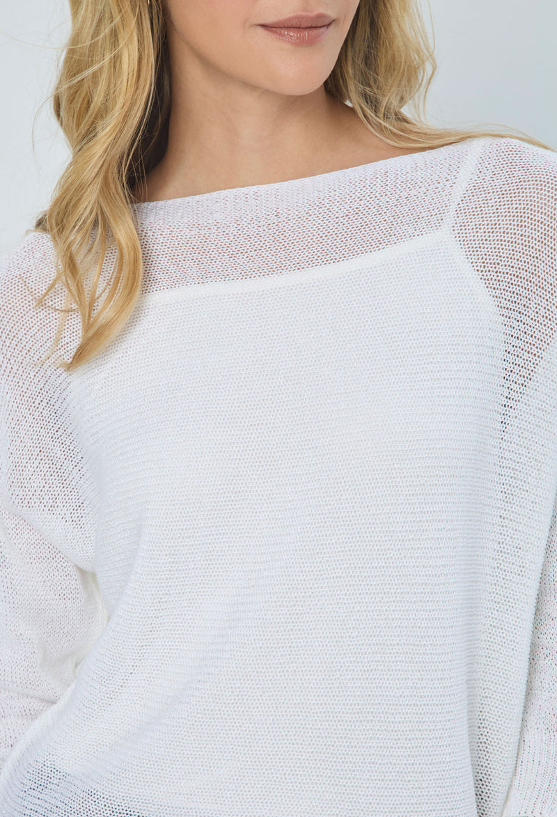 Blusa Tejida vista 2 - BYBLA Colombia