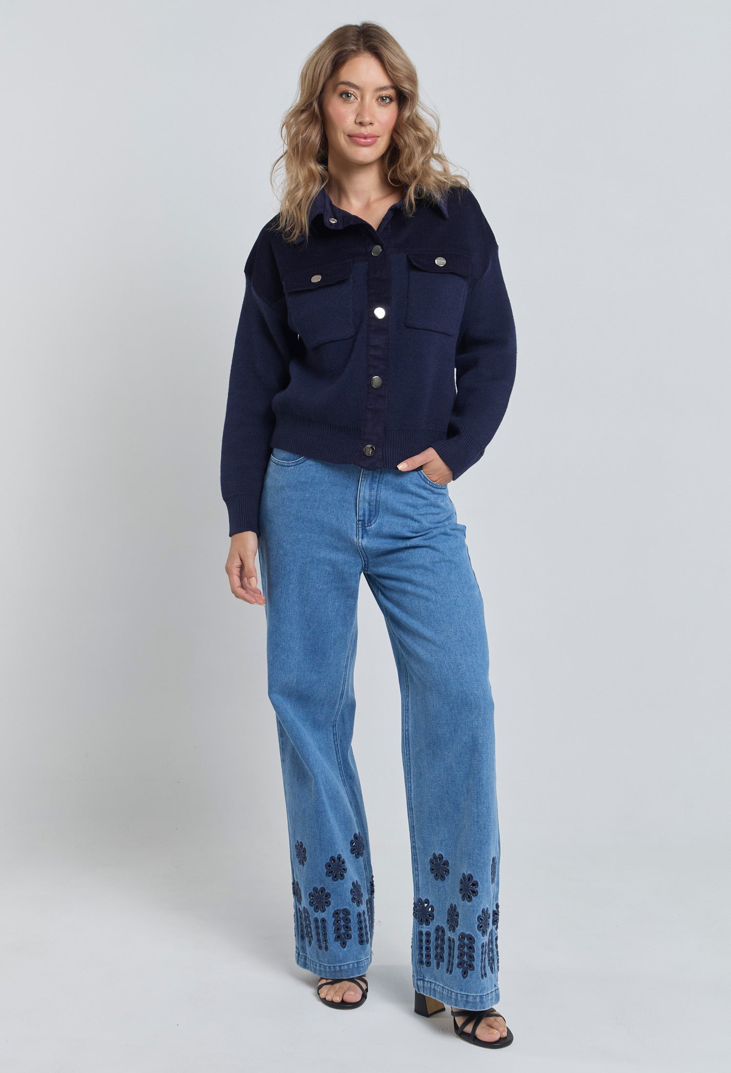 Jean Ojalillo Bordado