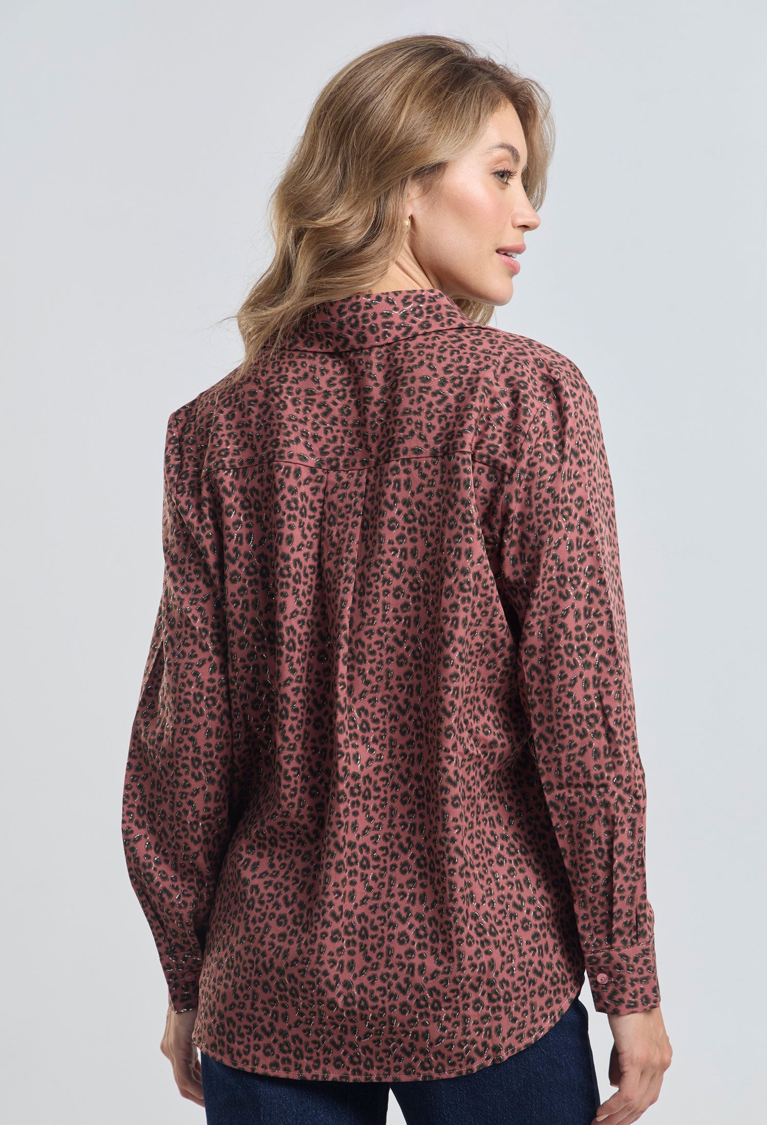 Camisa Animal print Metalizado - SALE