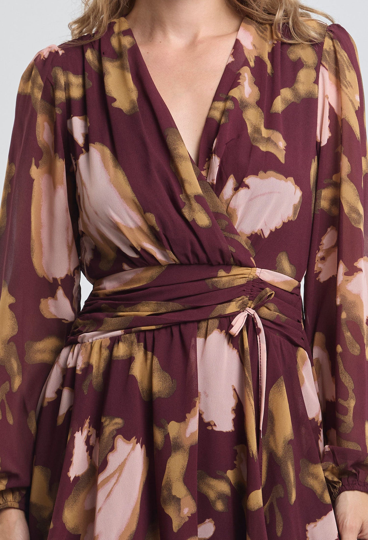 Vestido Corto Estampado