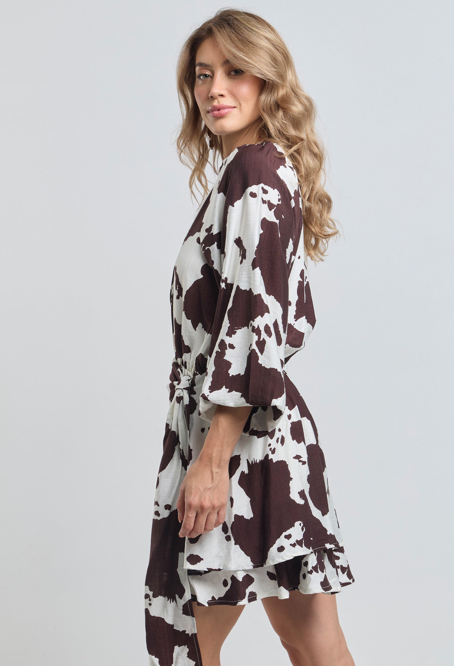 Vestido Corto Cow-Print - SALE