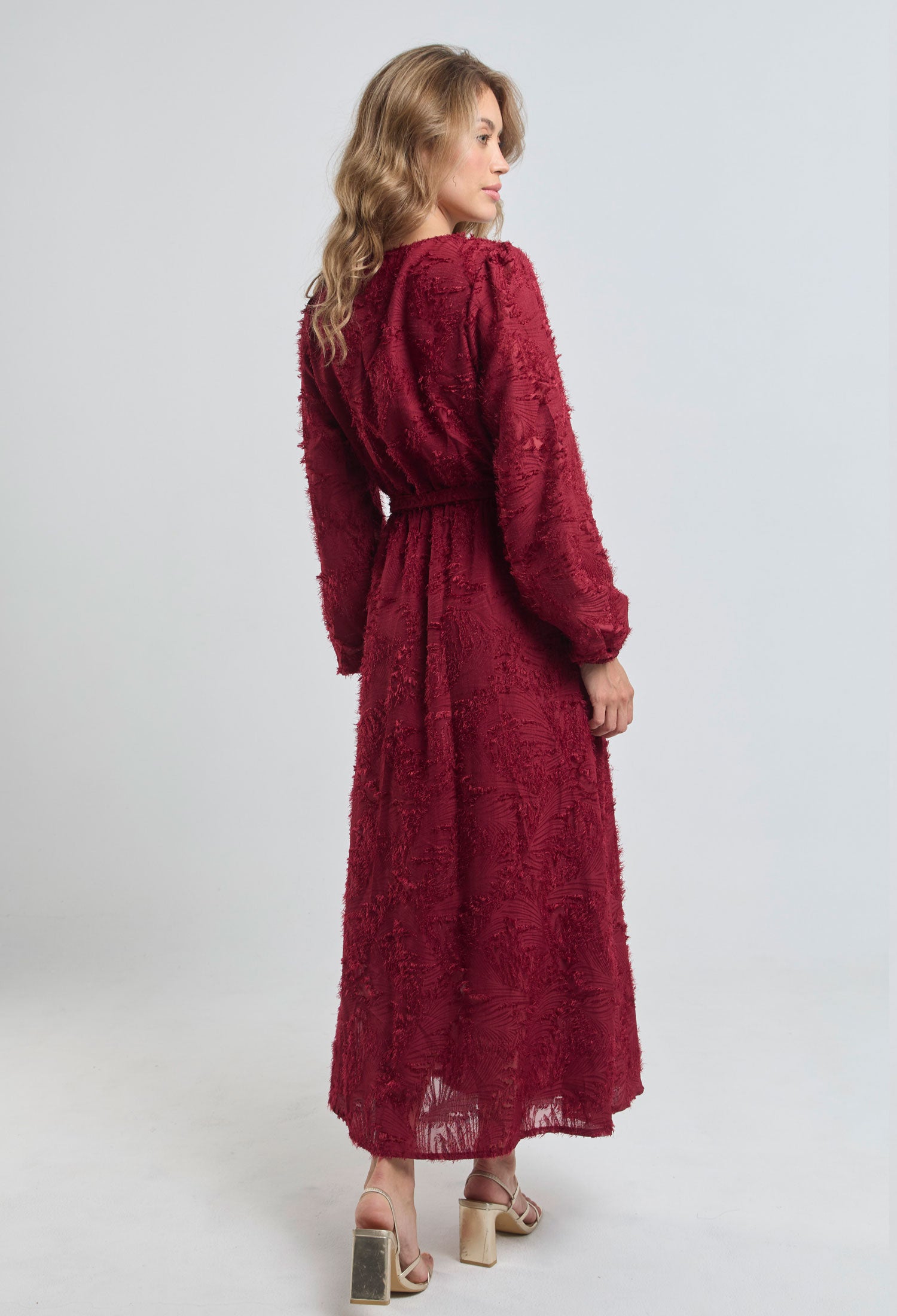 Vestido Largo Cruzado