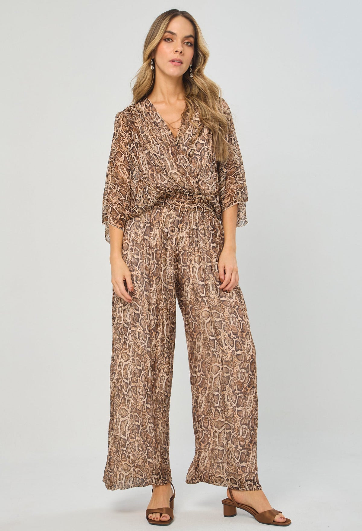 Enterizo Animal Print Serpiente BYBLA