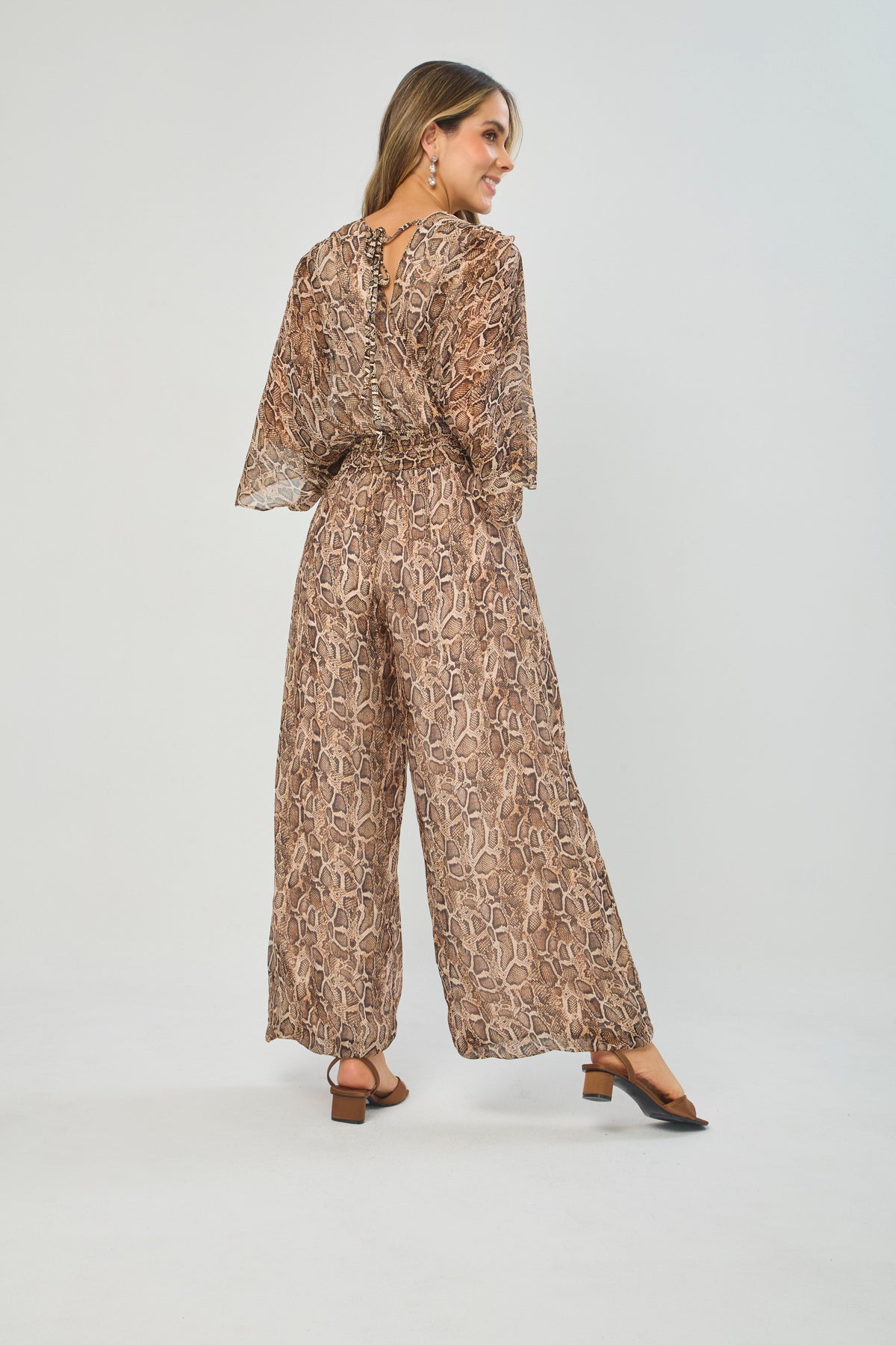 Enterizo Animal Print Serpiente BYBLA