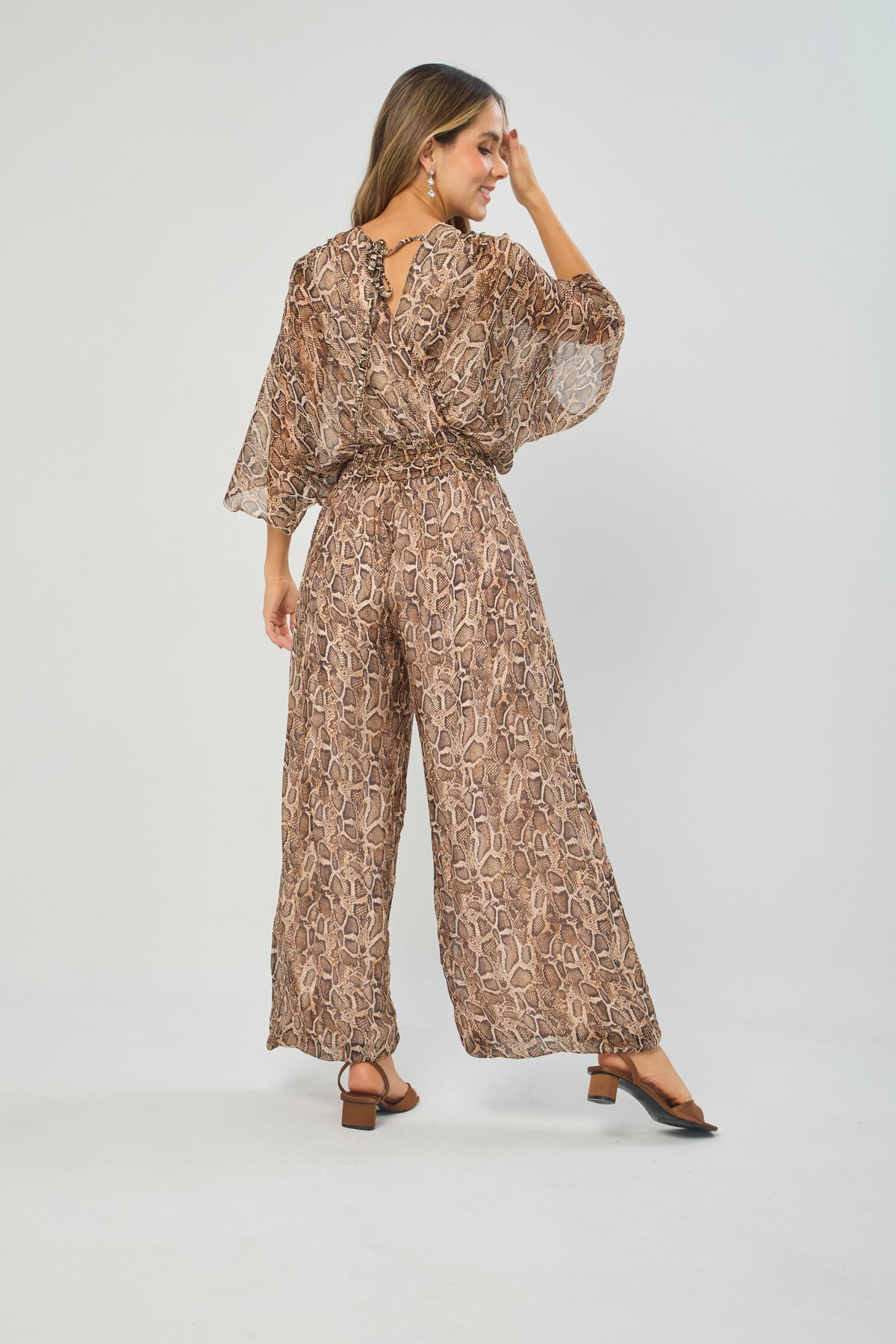 Enterizo Animal Print Serpiente BYBLA