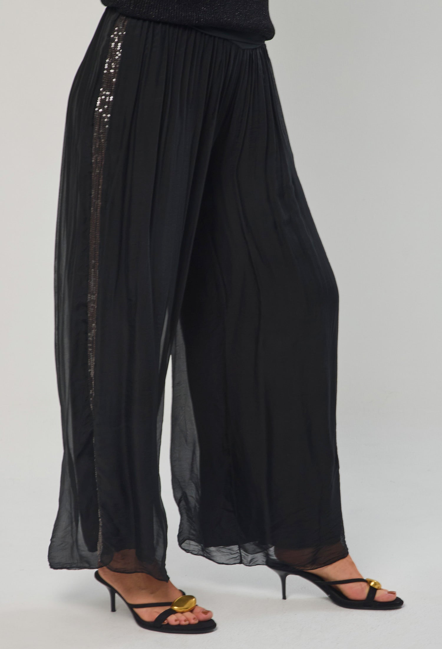 Pantalón Seda Lentejuelas