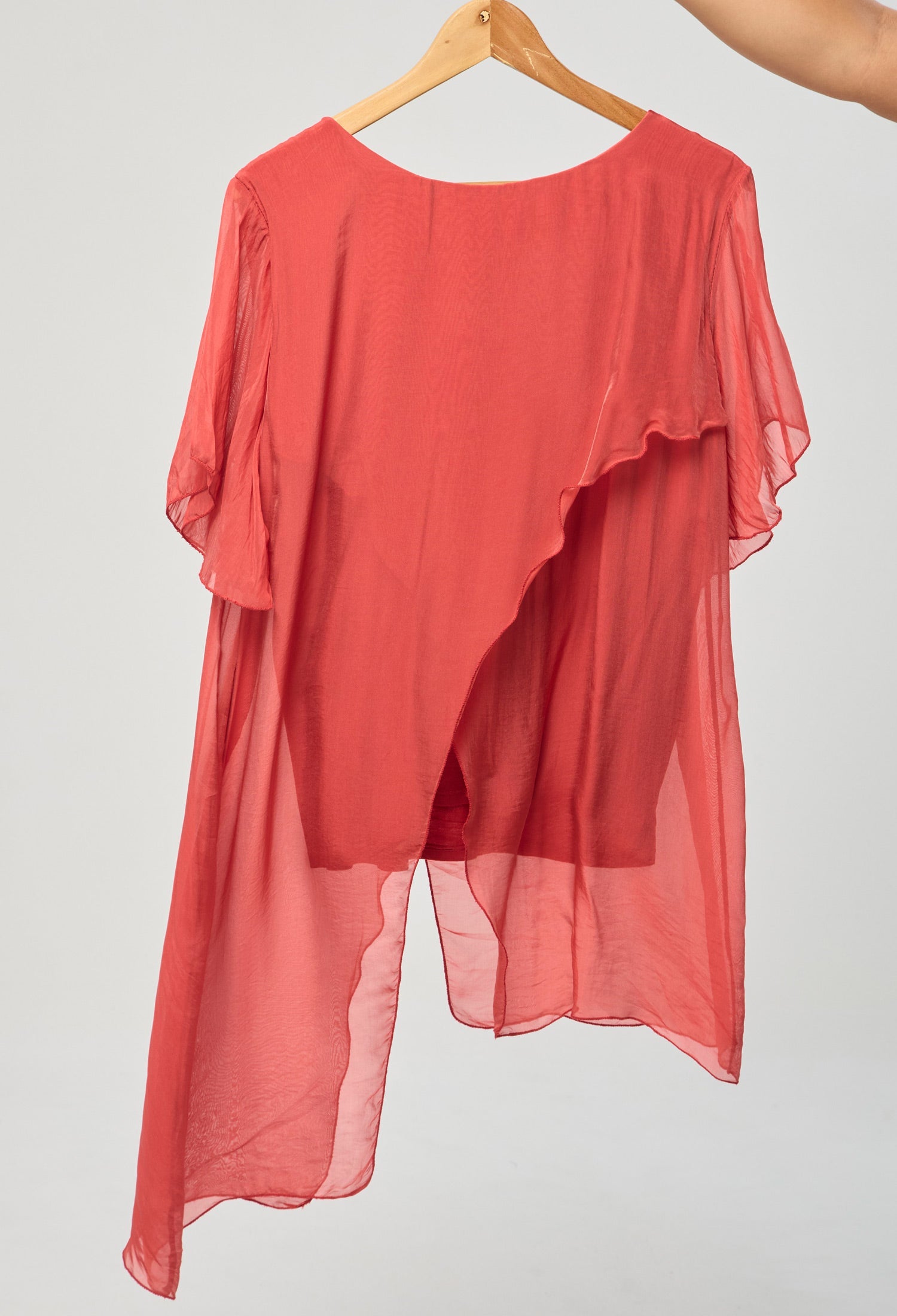 Blusa Seda Asimétrica - SALE