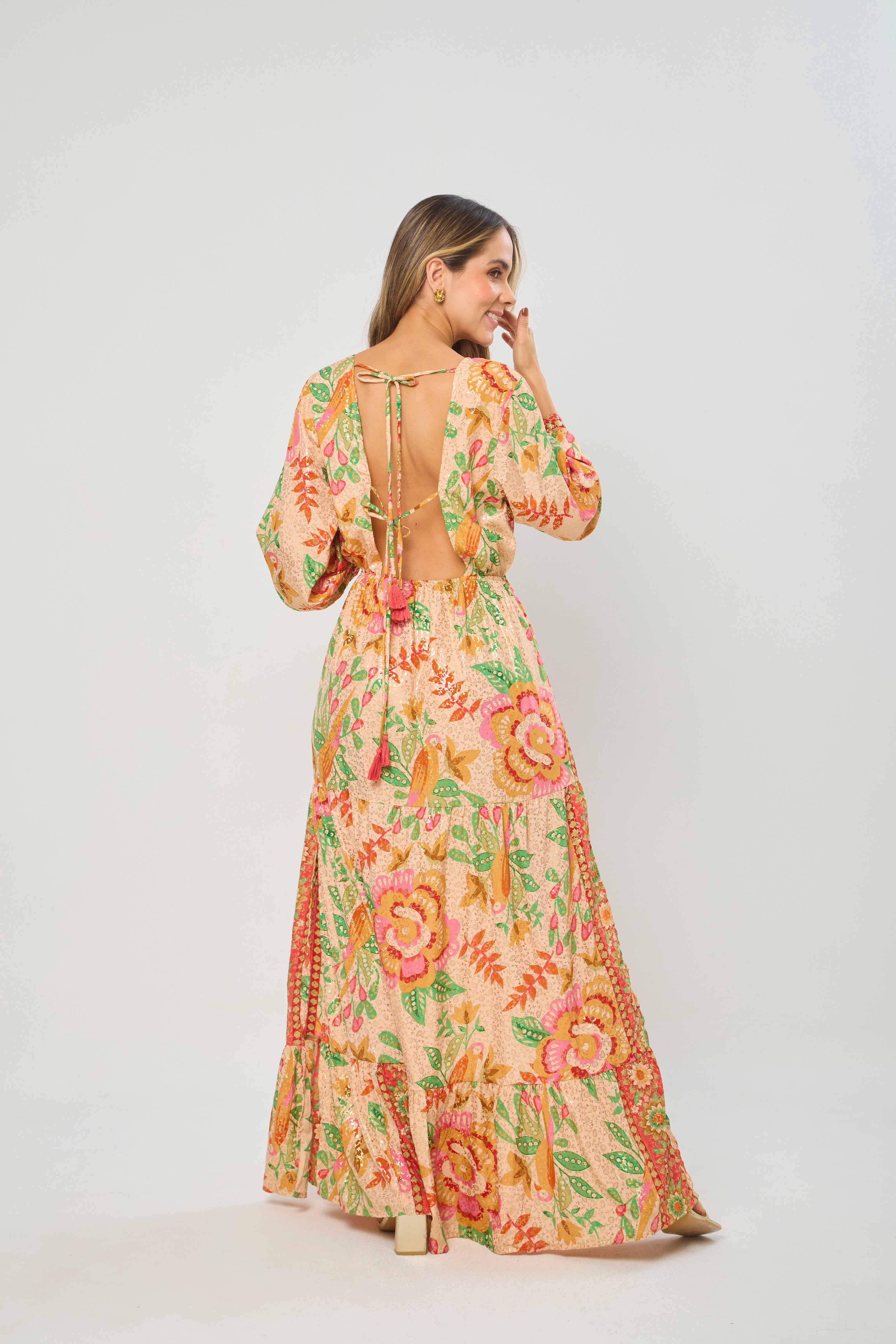 Vestido Largo Brillante - SALE