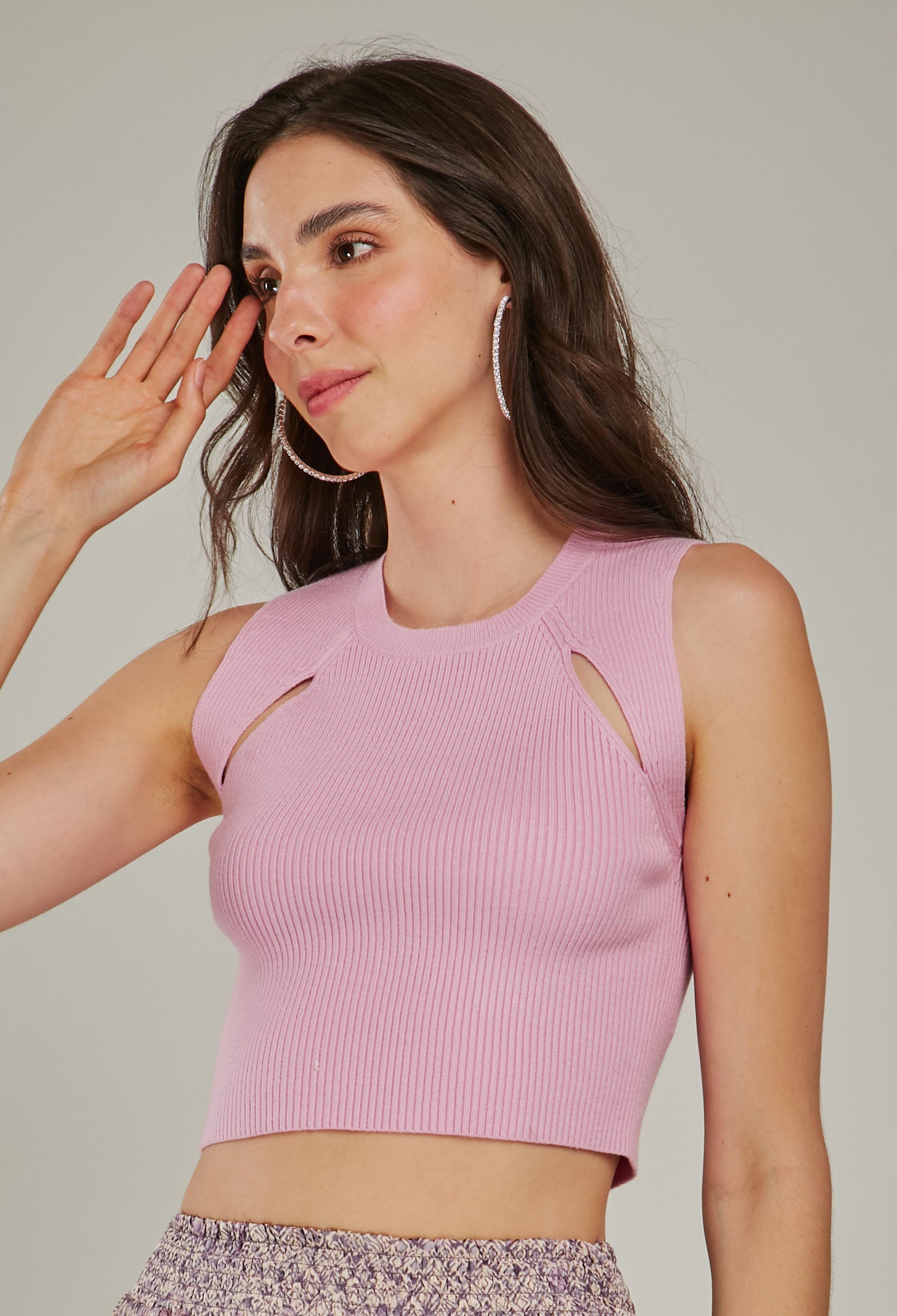 Crop Top Manga Sisa - SALE