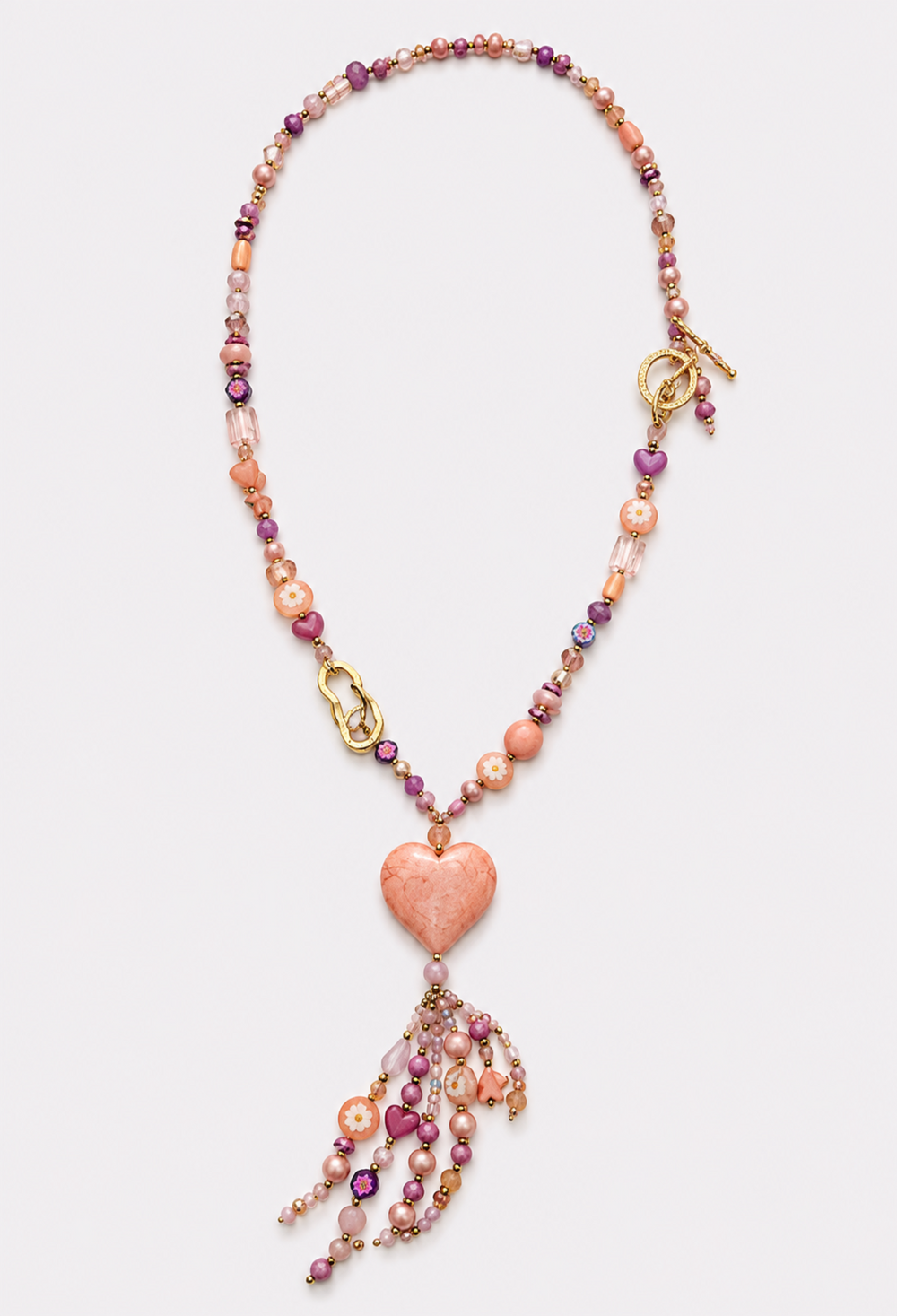 Collar Largo Corazón