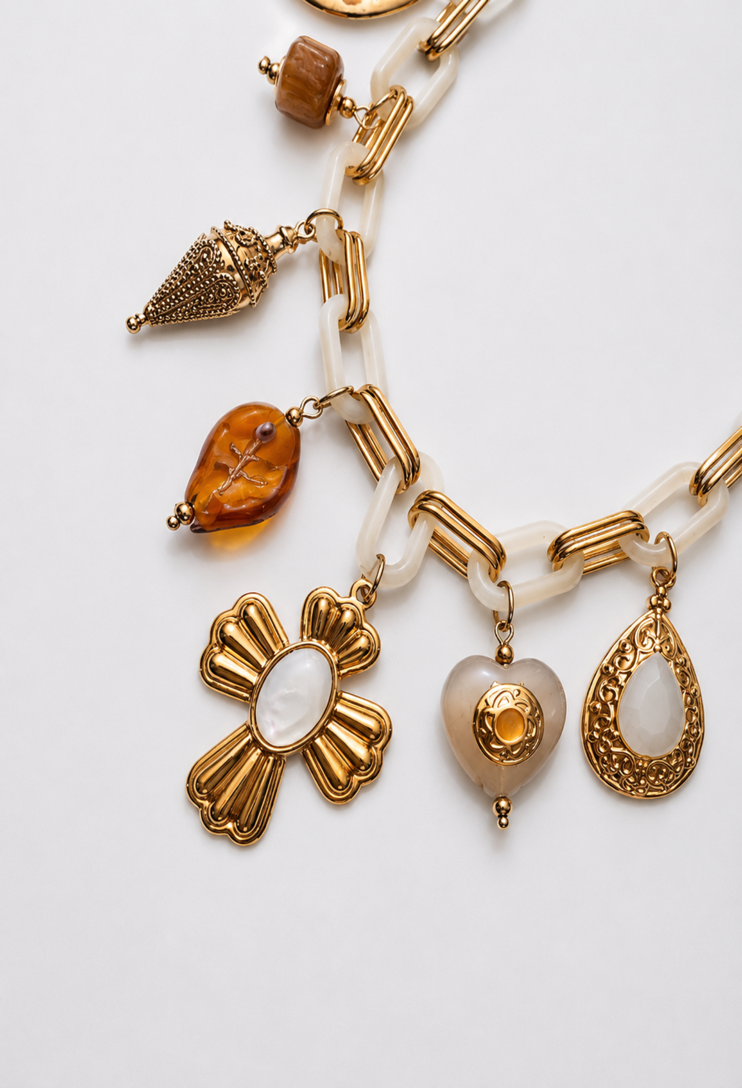 COLLAR MAXI CHARMS MAJESTIC